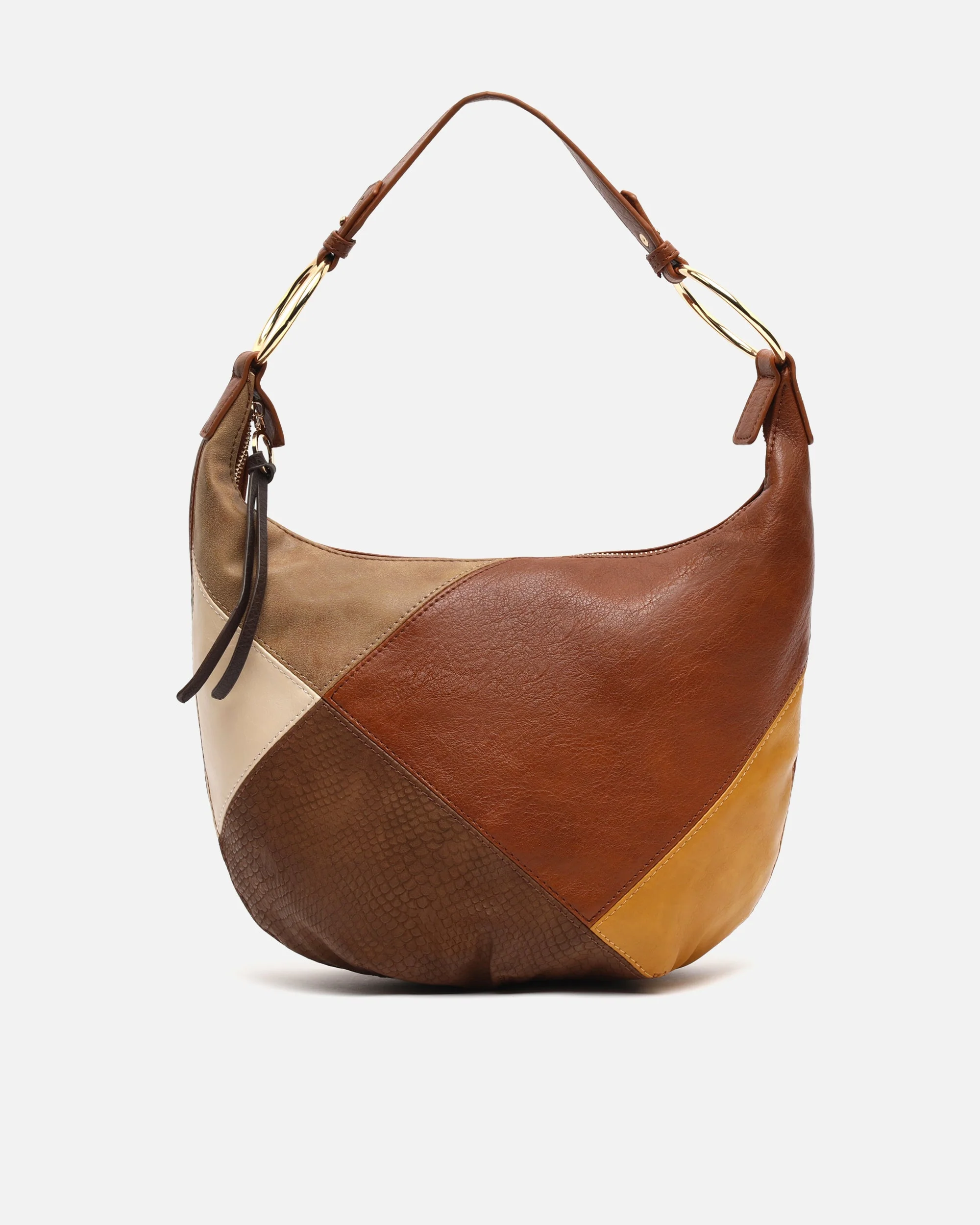 Abeya bolso hobo estampado patchwork - Image 2