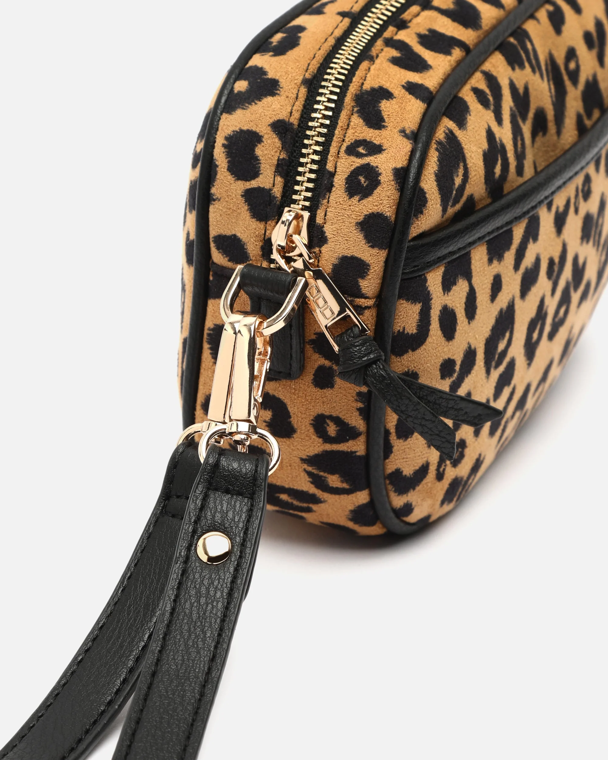 Abi bolso de hombro pequeño con asa bandolera extraíble y estampado animal print ED. - Image 3