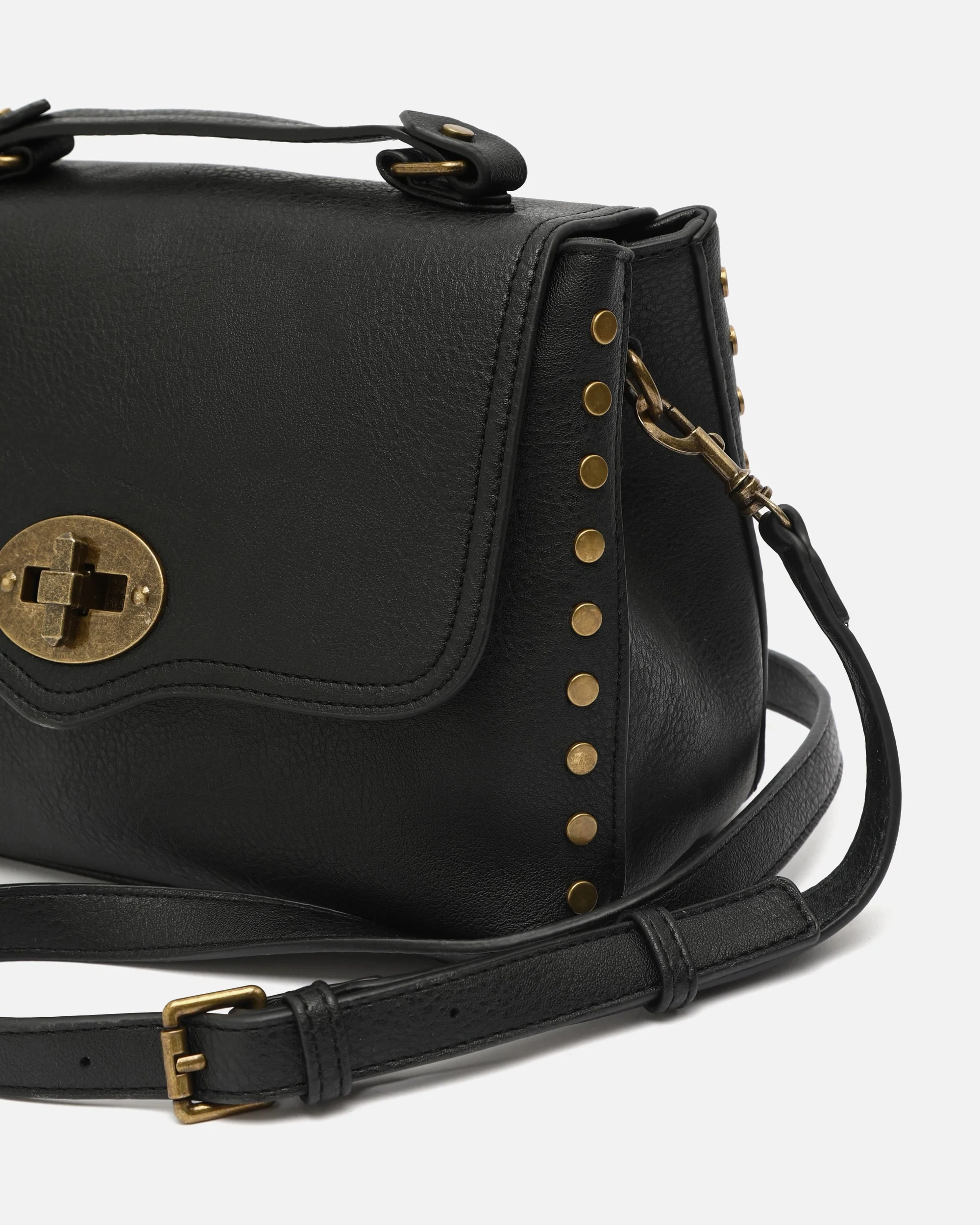Aniad bolso bandolera con solapa y detalles metálicos - Image 5
