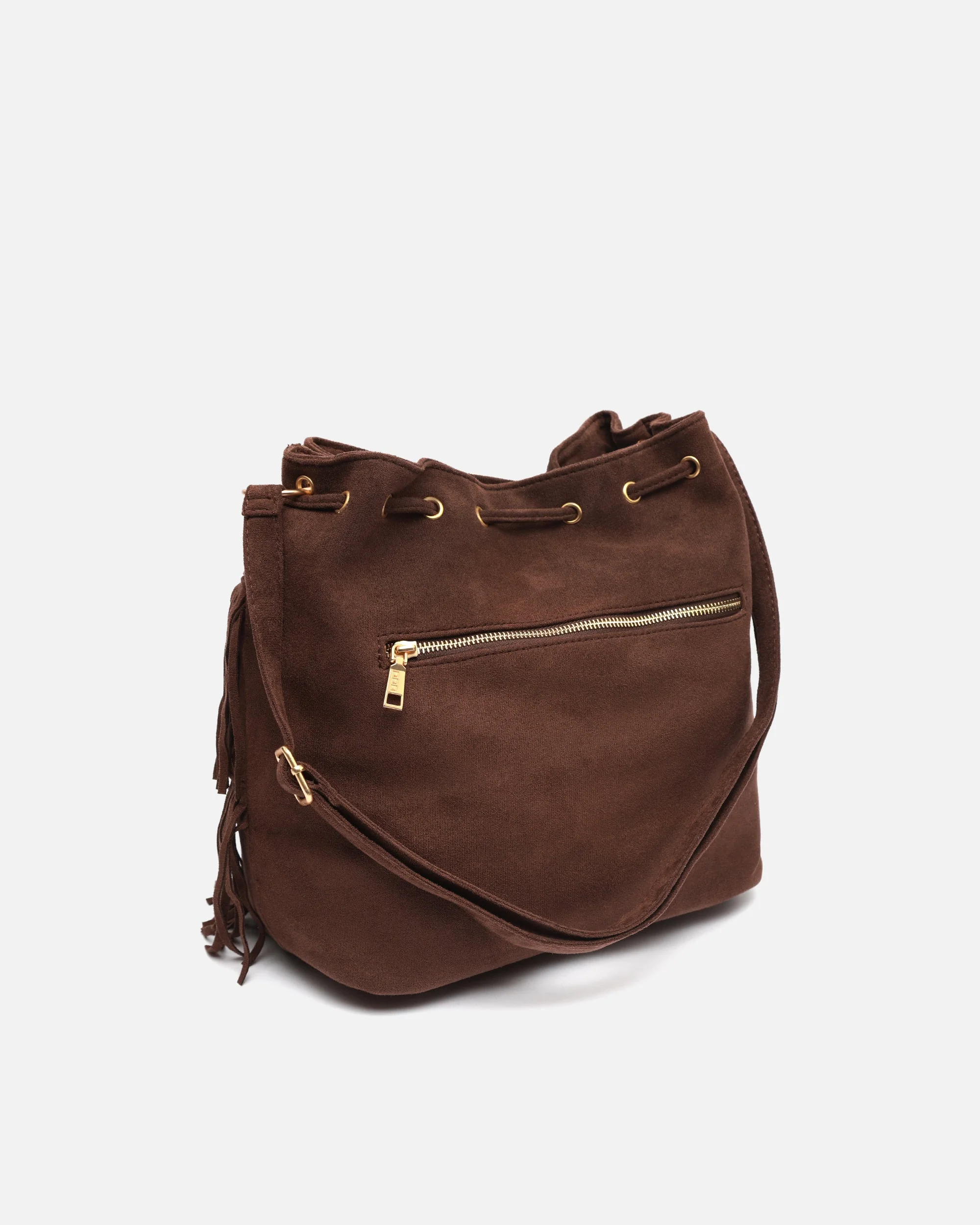 Apache bolso bucket efecto ante con flecos - Image 9