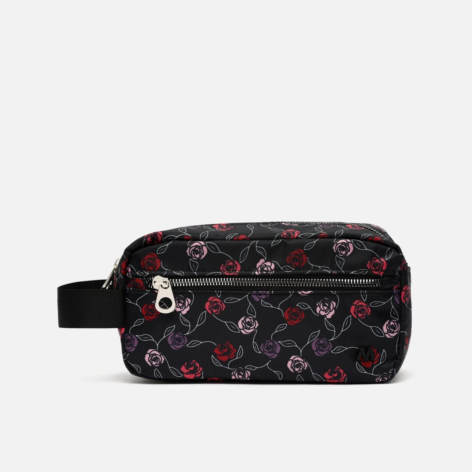 Blush neceser estampado con asa de mano ED.