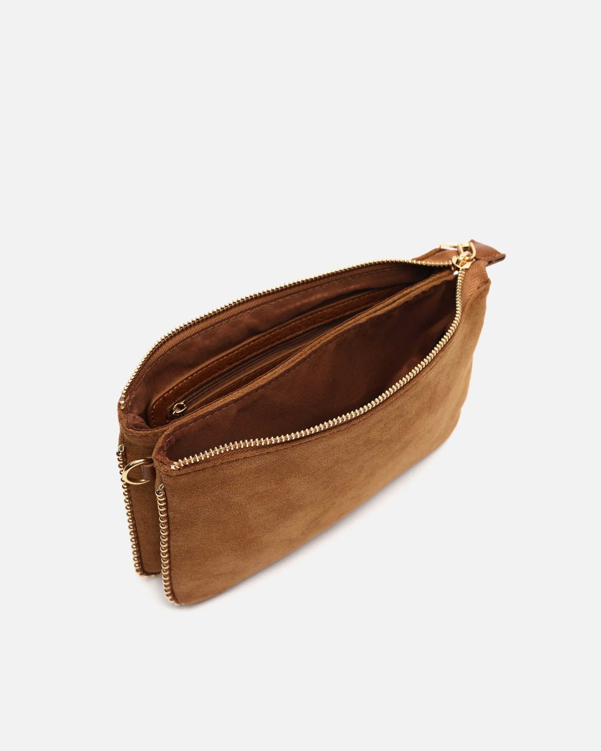 Boleo bolso bandolera efecto ante y con detalles metálicos - Image 5