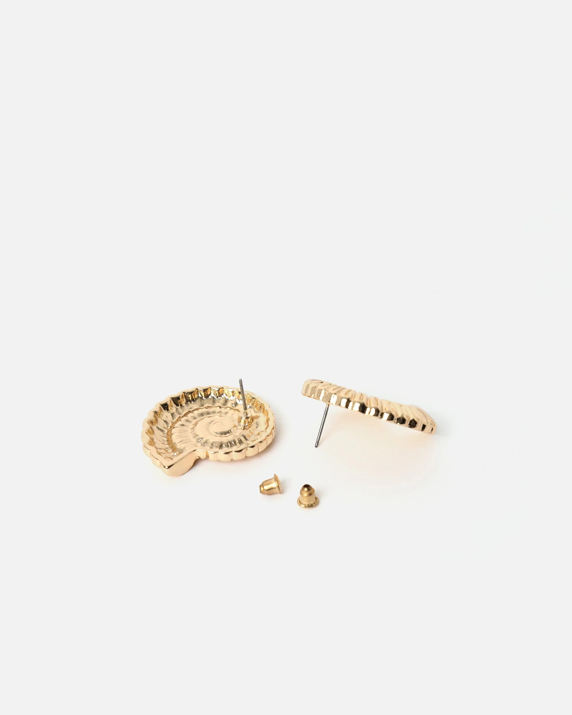 Burbuja pendientes con forma de caracola ED. - Image 3