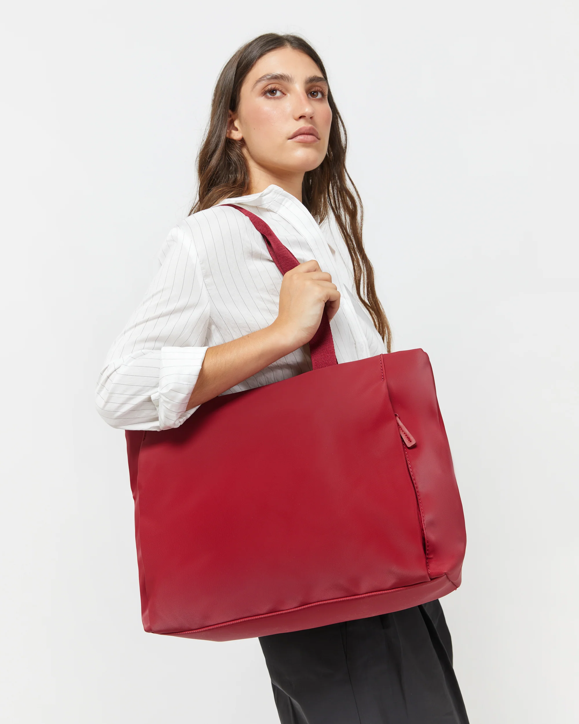 Danela bolso shopper grande en nylon con bolsillo para portátil 15 pulgadas - Image 7