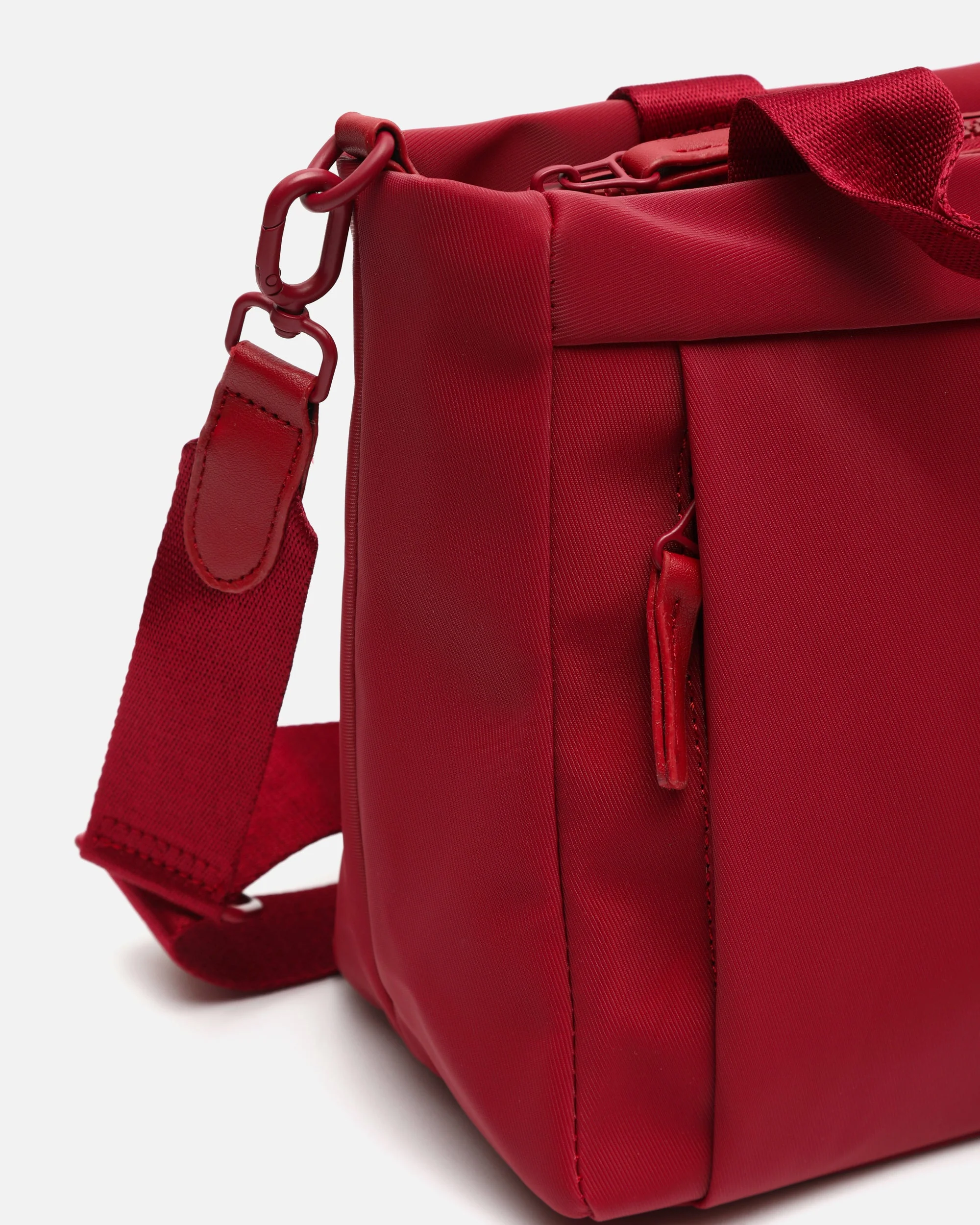 Danelin bolso tote mediano en nylon con asa bandolera extraíble - Image 10