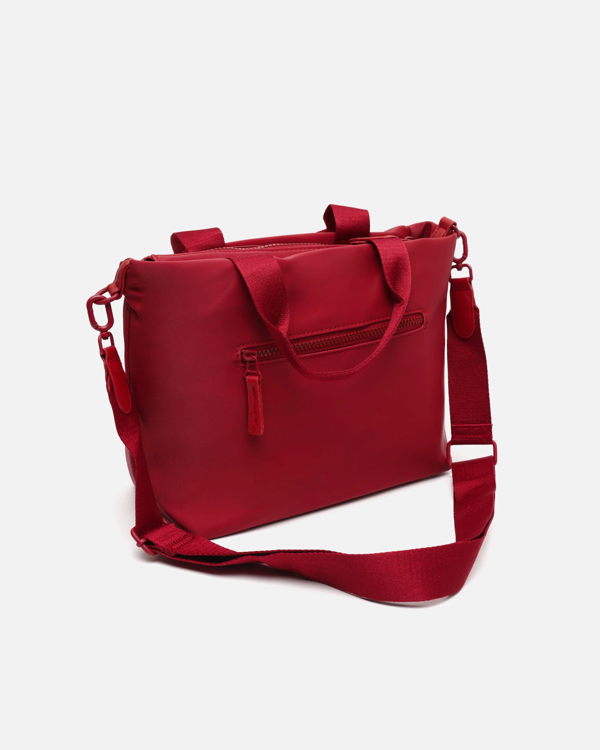 Danelin bolso tote mediano en nylon con asa bandolera extraíble - Image 11