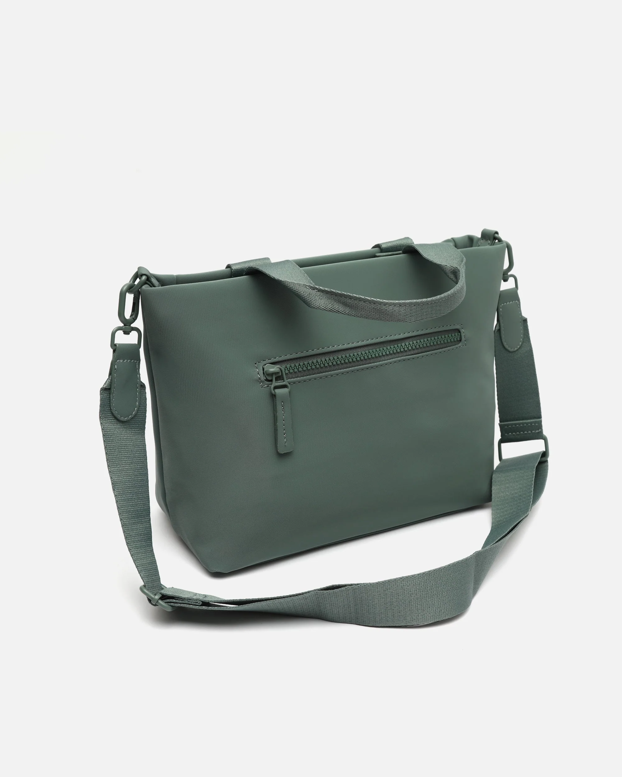 Danelin bolso tote mediano en nylon con asa bandolera extraíble - Image 21