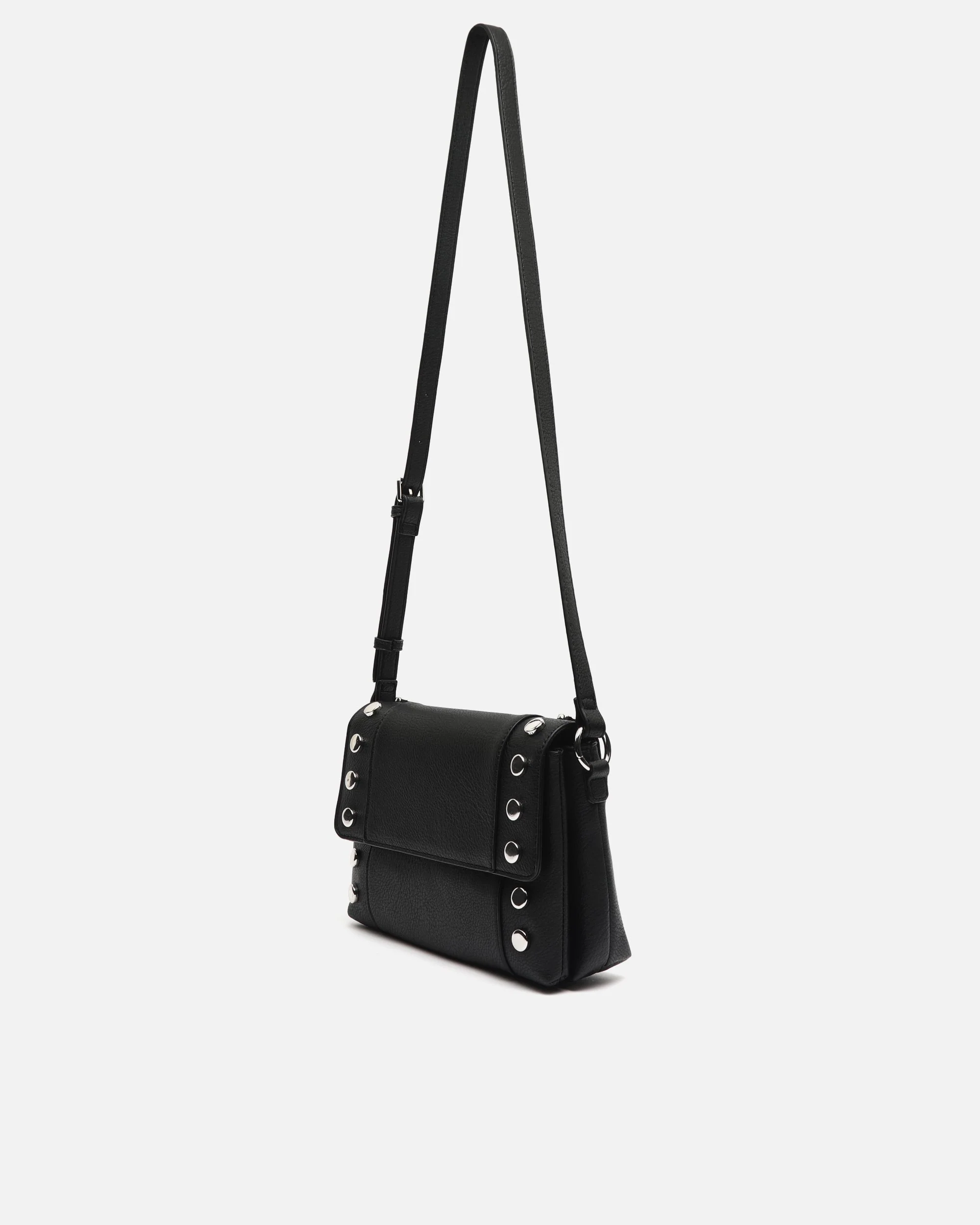 Diblin bolso bandolera con solapa y detalles metálicos - Image 2