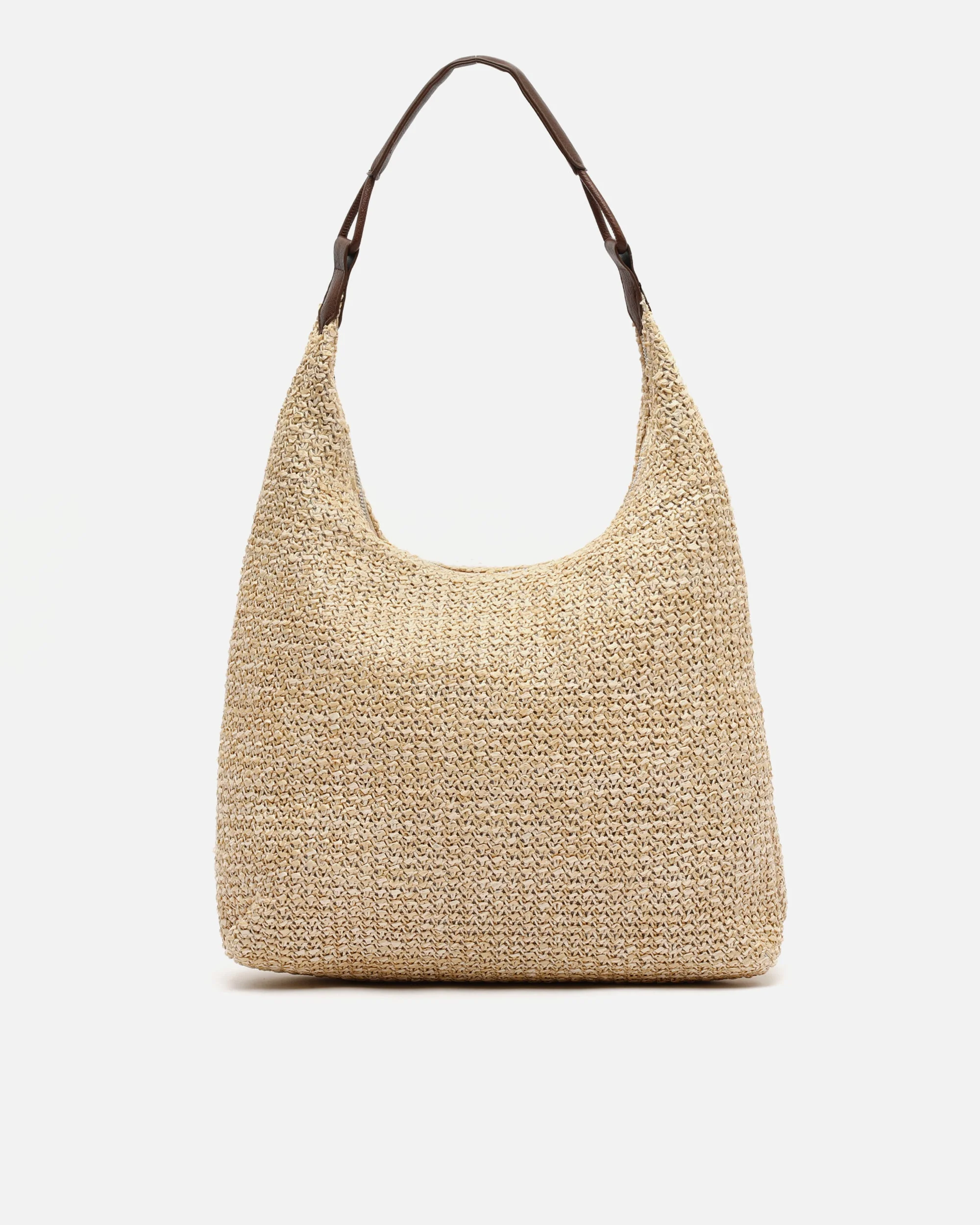 Dogancol bolso hobo grande efecto en rafia ED.