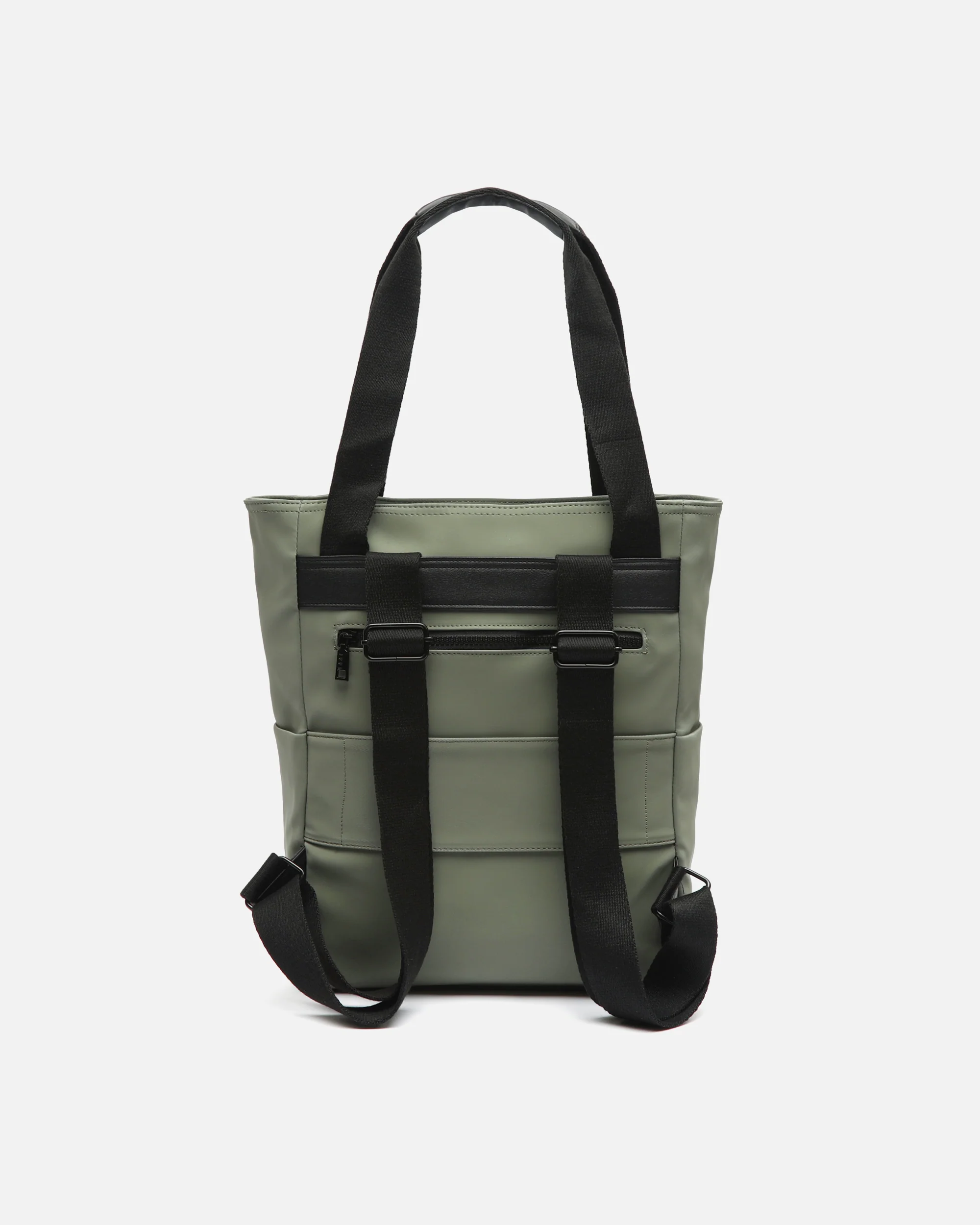 Dominica mochila grande en nylon con bolsillo para portátil (14") y asa de hombro - Image 3