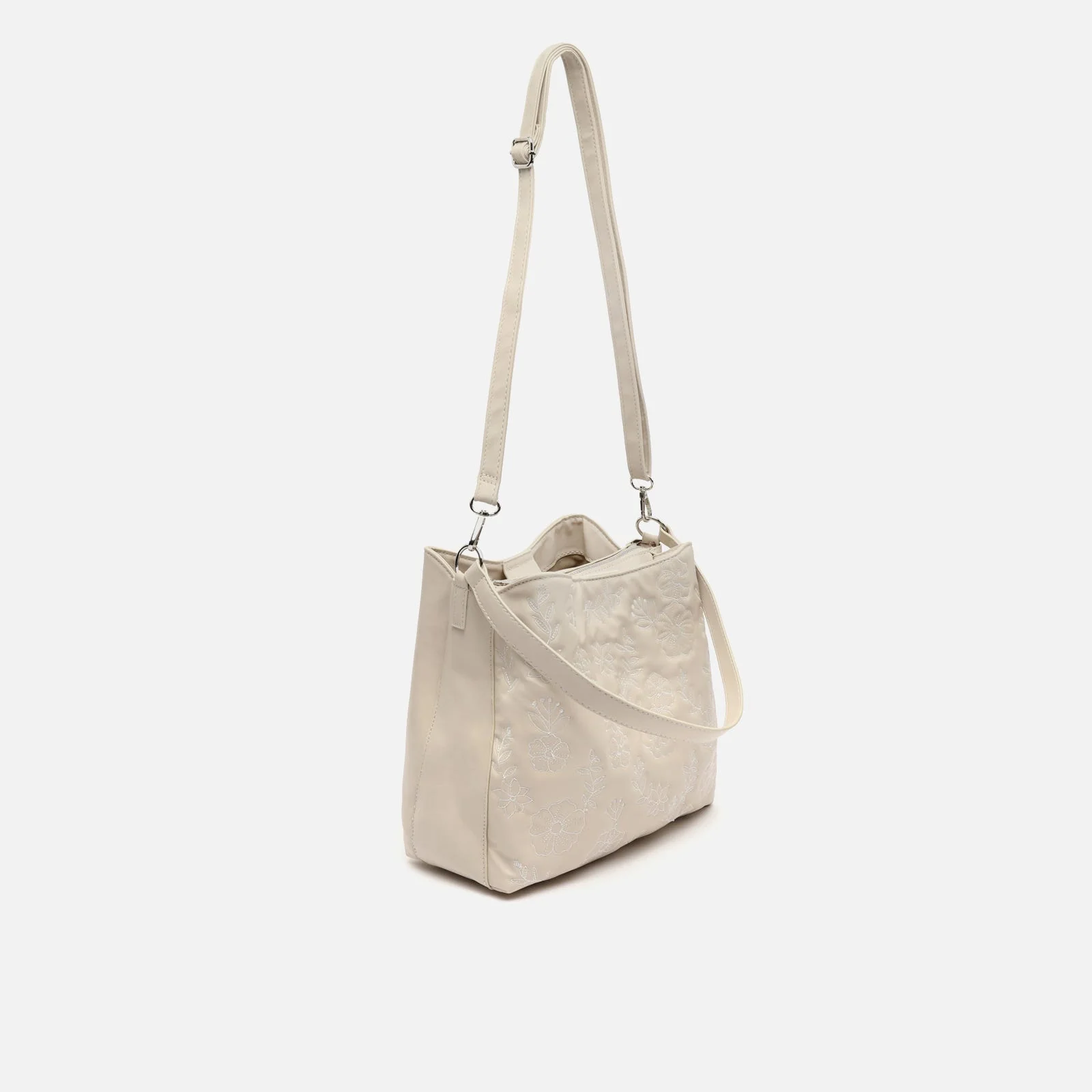 Eliette bolso hobo grande grabado floral - Image 2