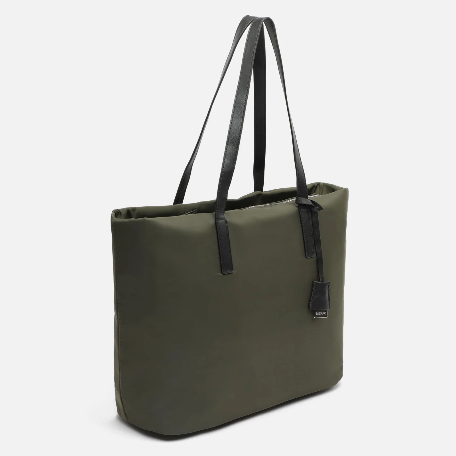 Emanda bolso shopper de nylon con bolsillo para portátil 15 pulgadas - Image 9