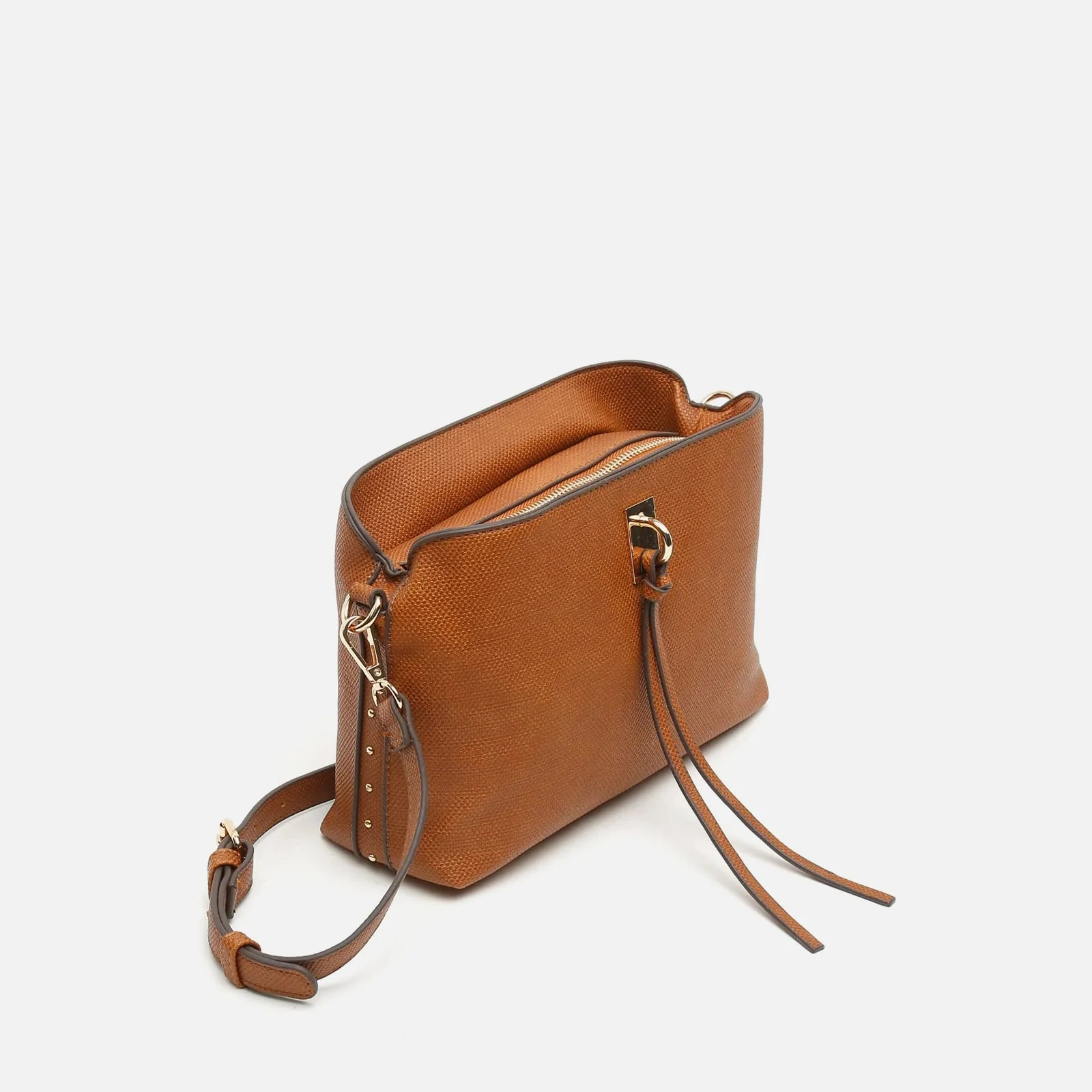Engri bolso bandolera pequeño con detalles metálicos - Image 5