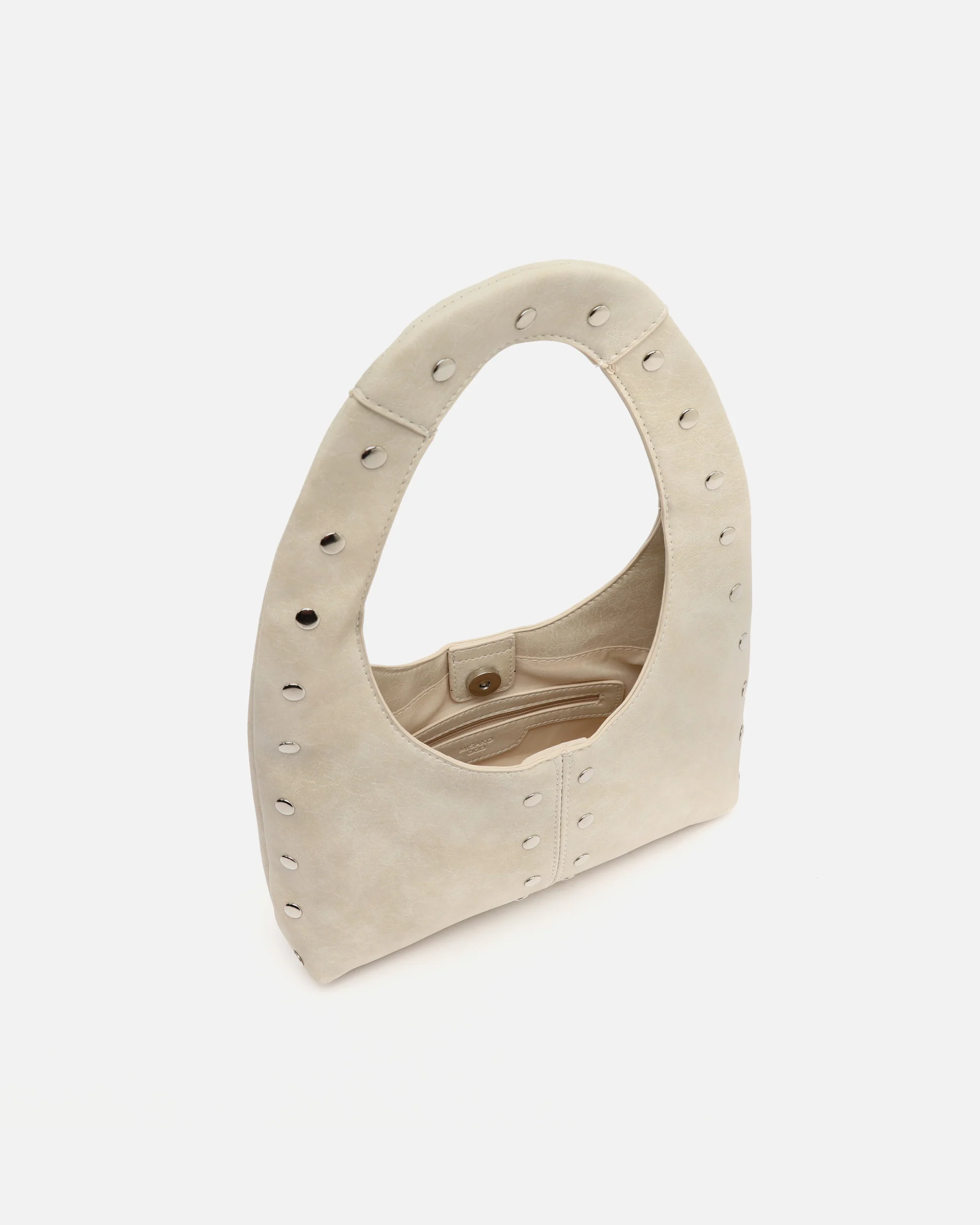 Estran bolso hobo pequeño con detalles metálicos - Image 27