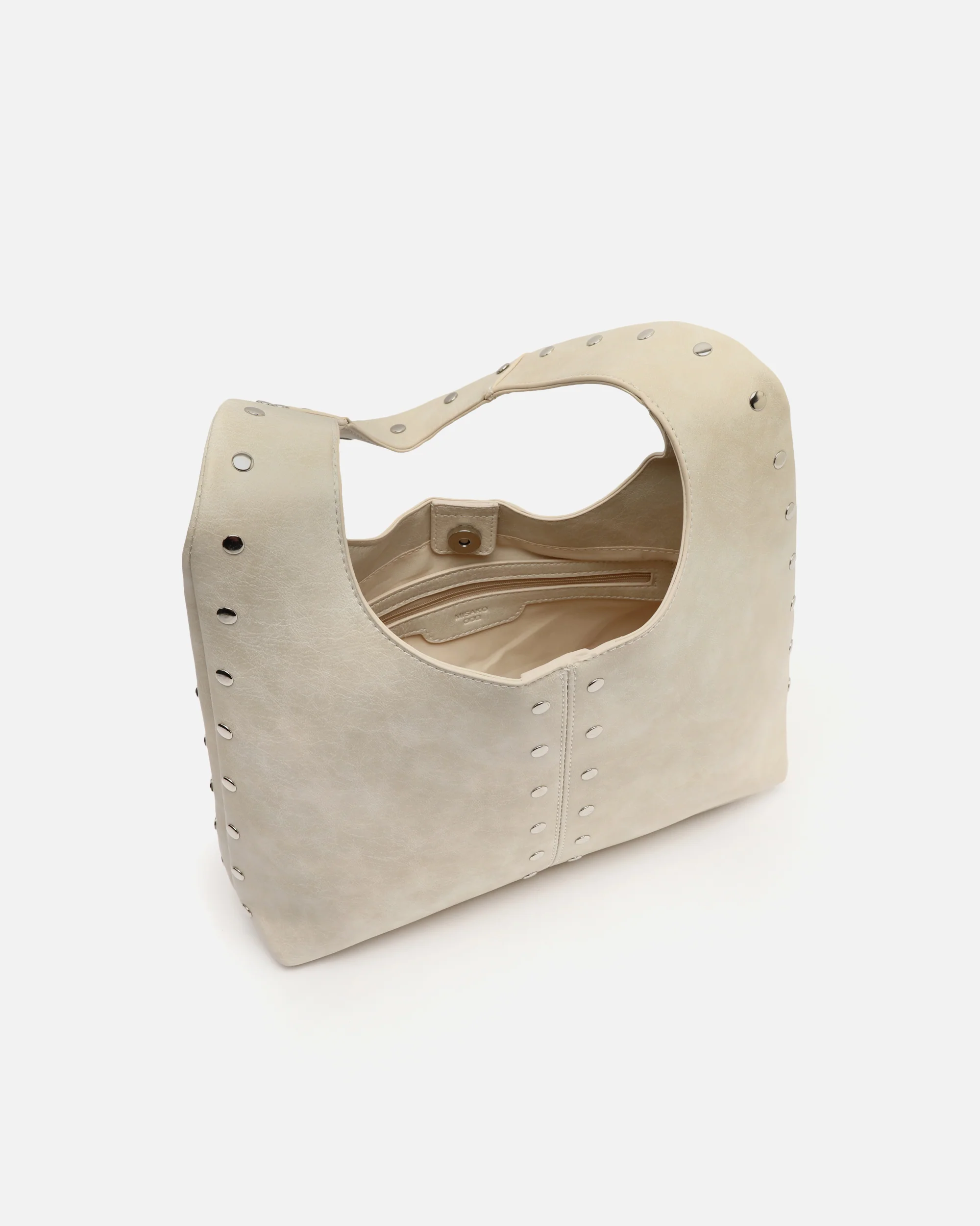 Estrangi bolso hobo grande con detalles metálicos - Image 28