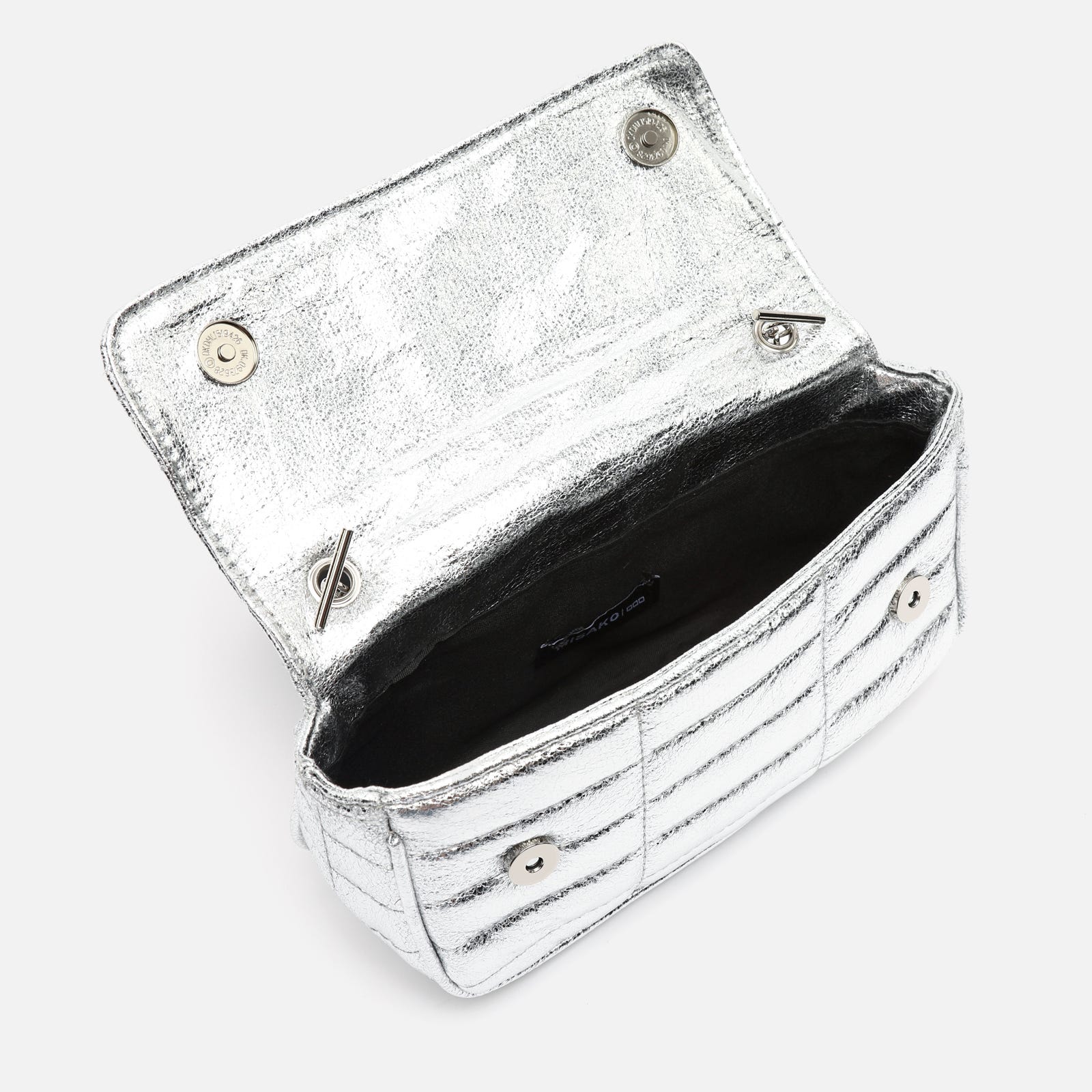 Fiore bolso bandolera de fiesta pequeño metalizado ED. - Image 10