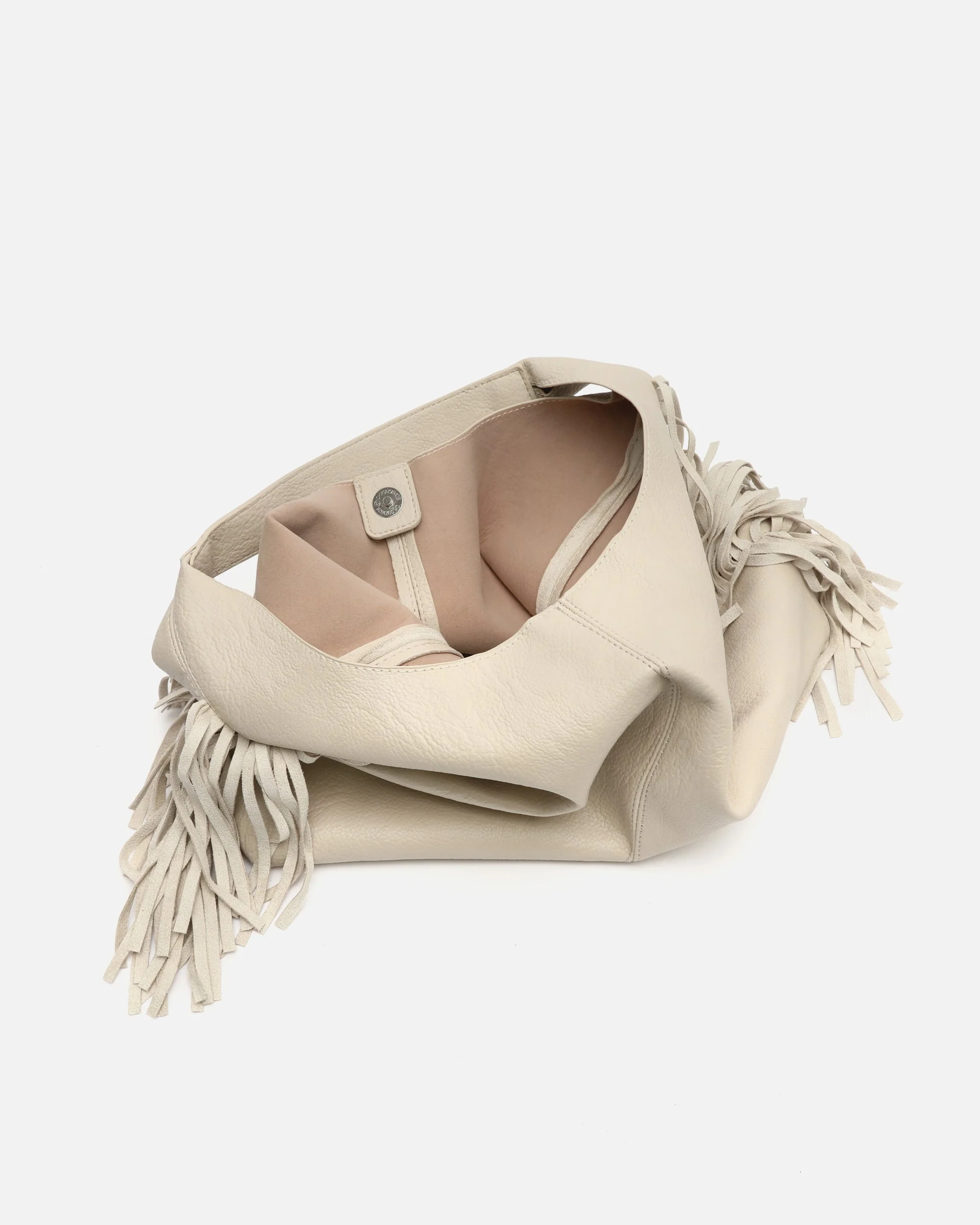 Frinpo-1 bolso hobo con neceser extraíble y detalle fleco - Image 5