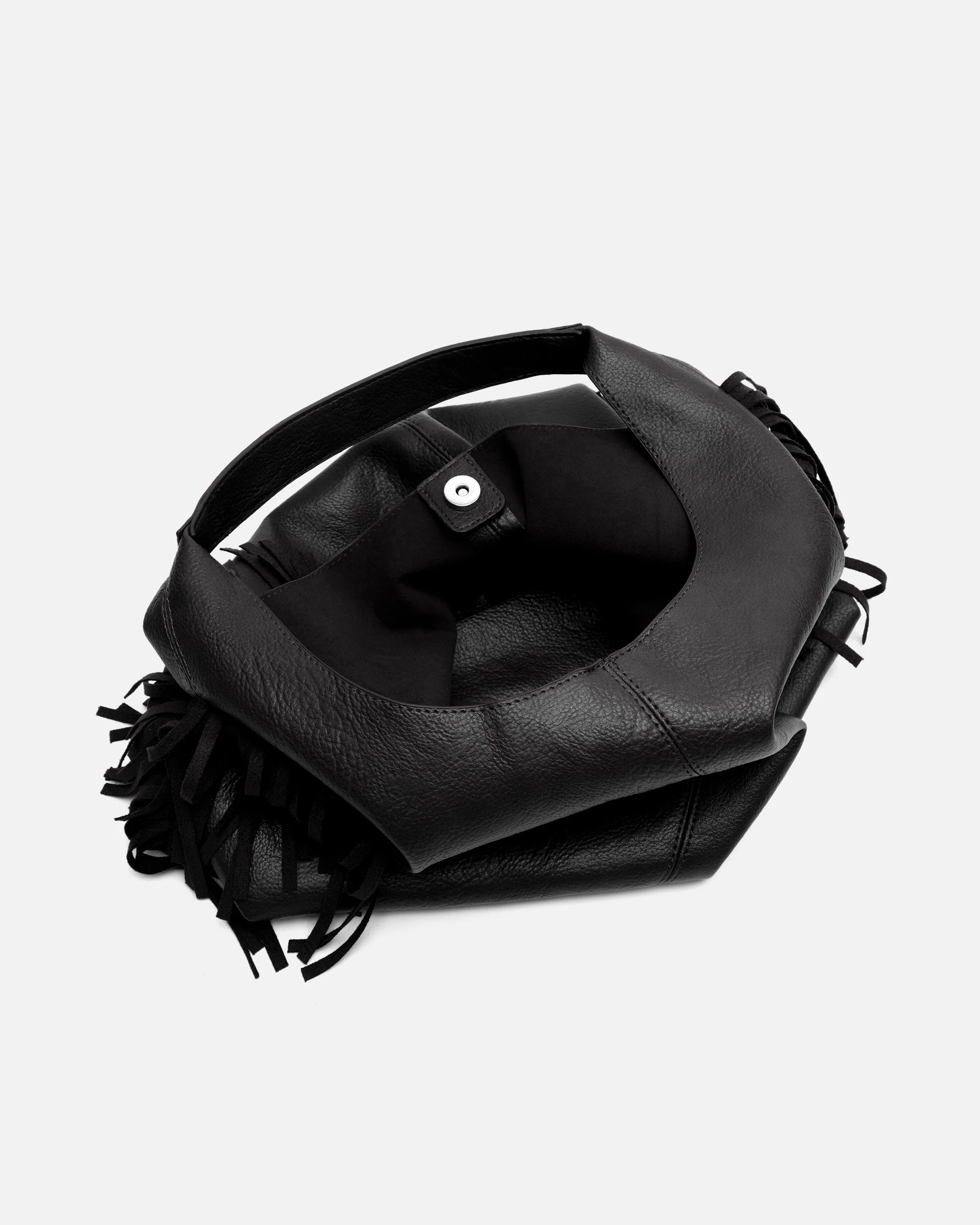 Frinpo bolso hobo con neceser extraíble y detalle flecos - Image 12