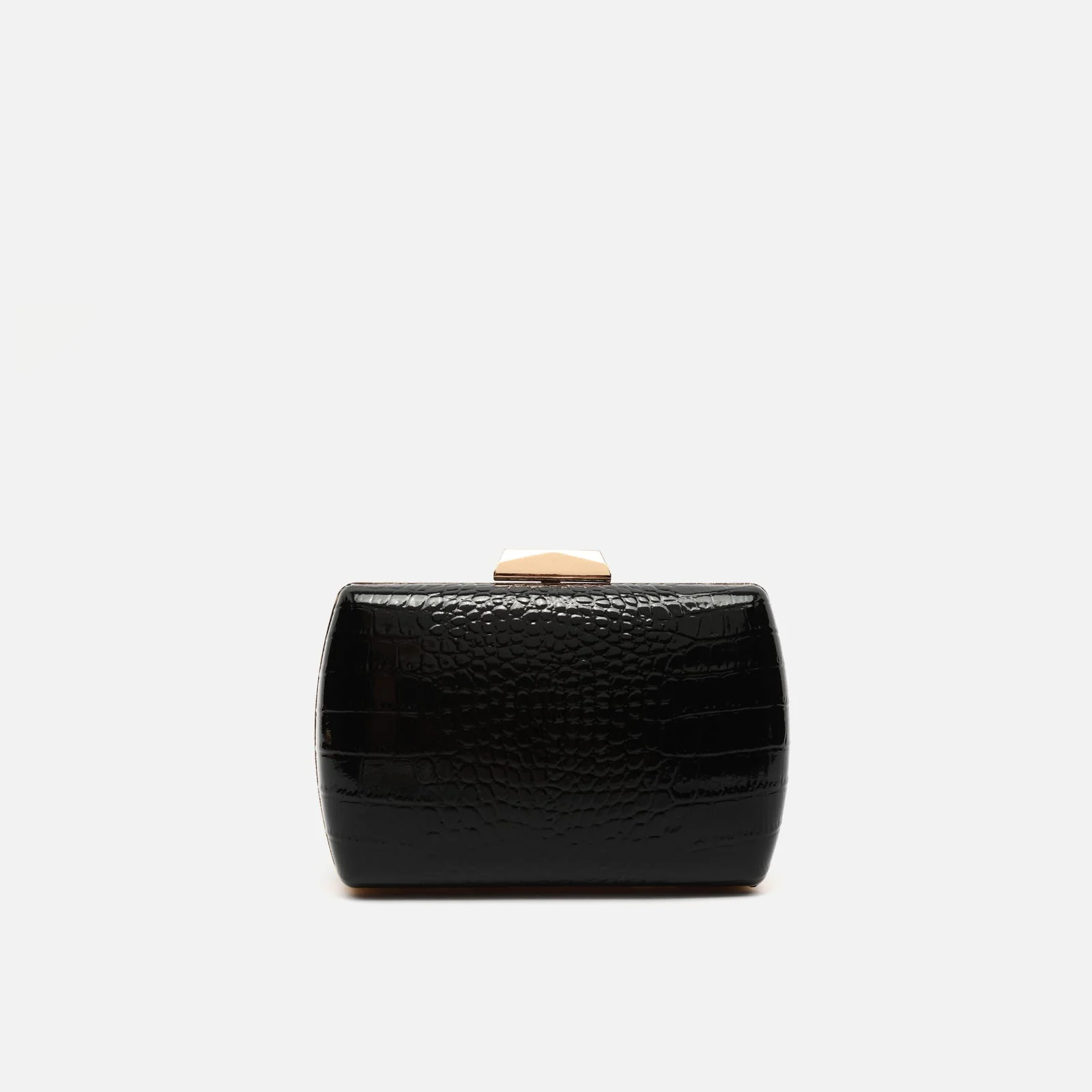 Ilse bolso de mano de fiesta con correa animal print metalizado - Image 9