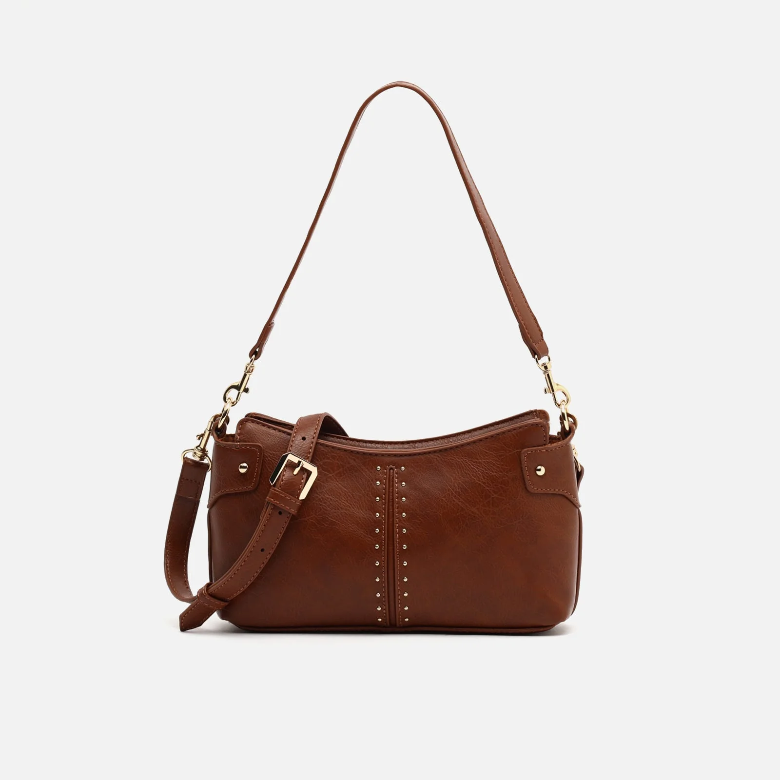 Jita bolso de hombro pequeño con detalles metálicos - Image 6