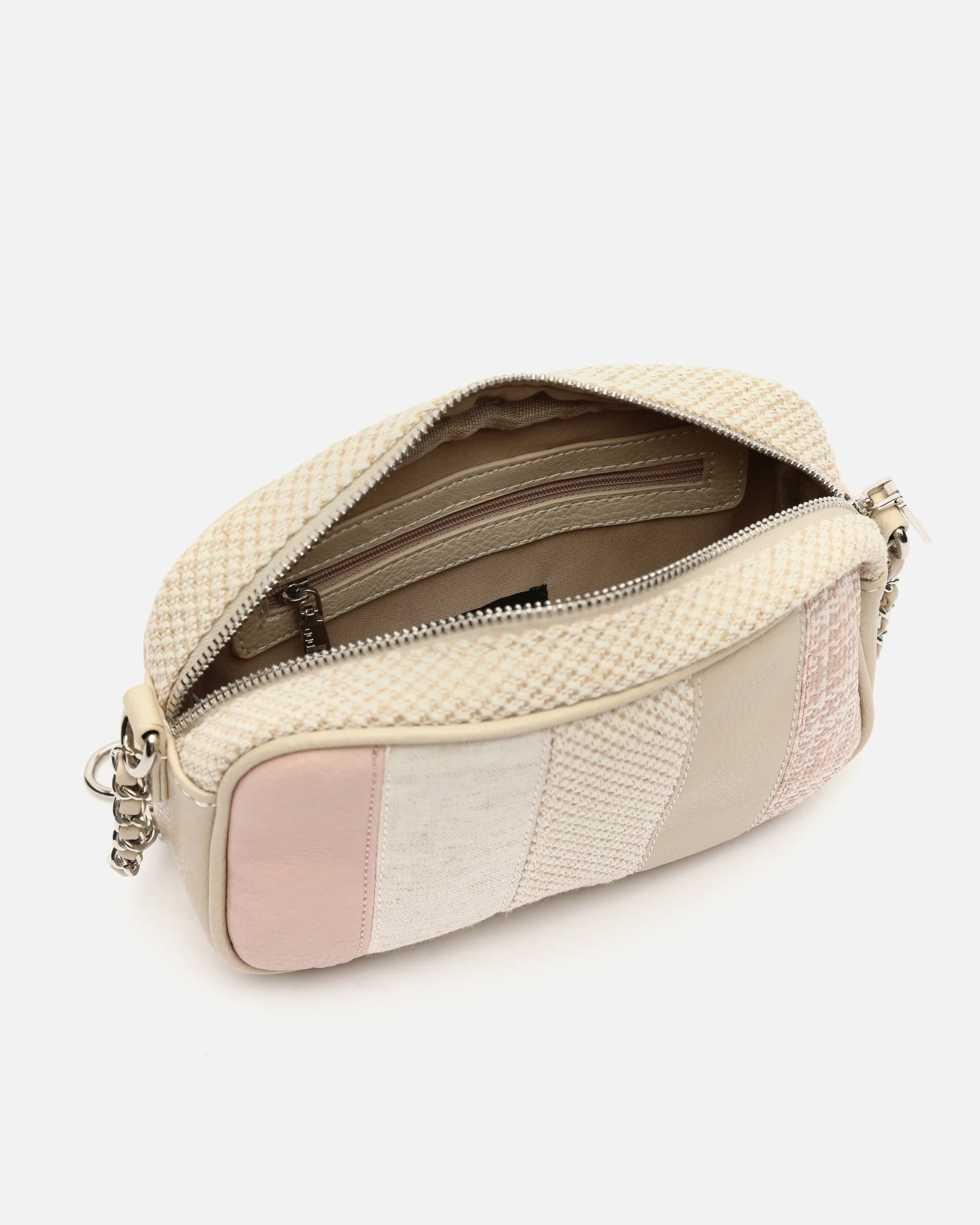 Larenito bolso bandolera pequeño efecto rafia ED. - Image 10