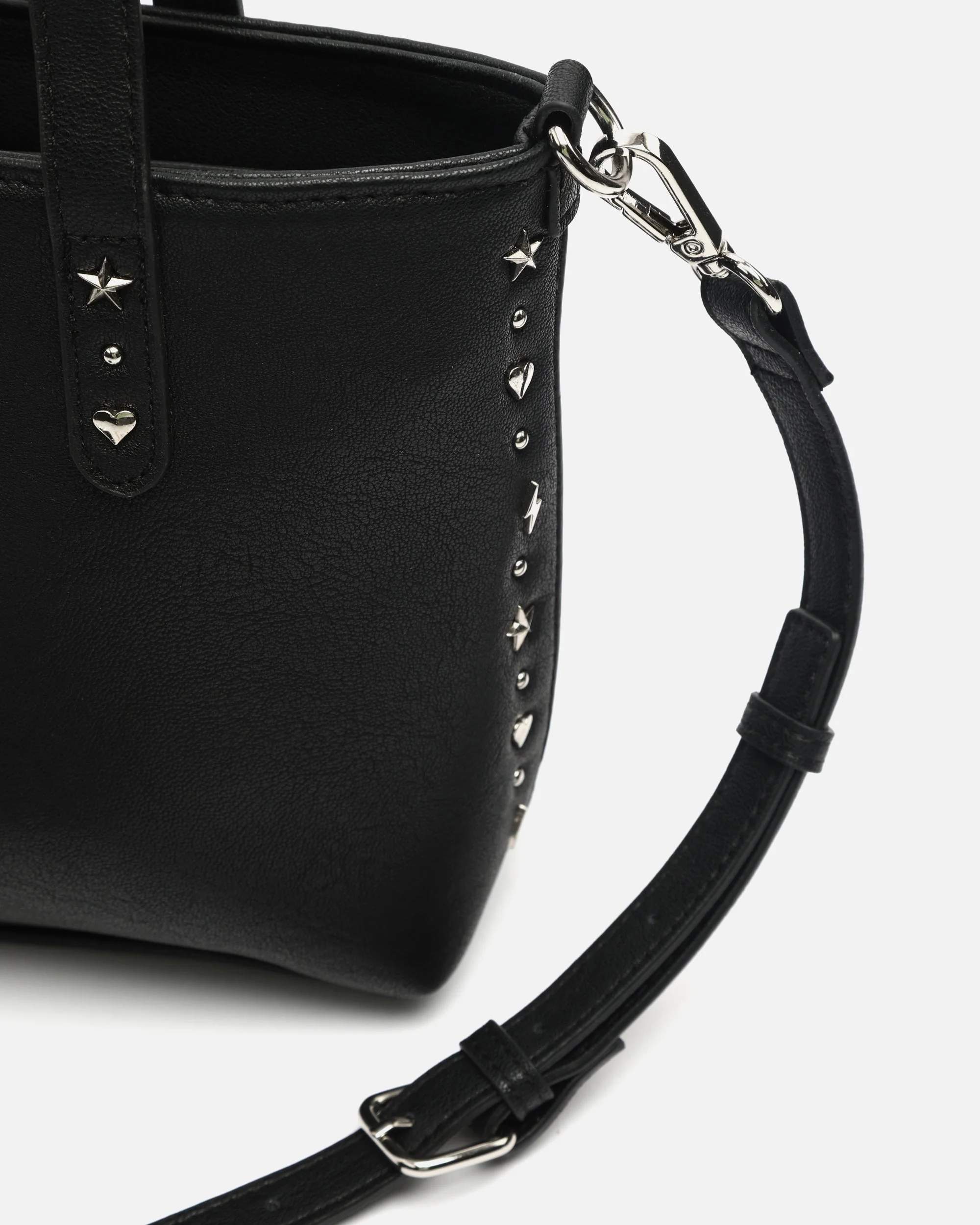 Macota bolso tote pequeño con asa bandolera y detalles metálicos - Image 3