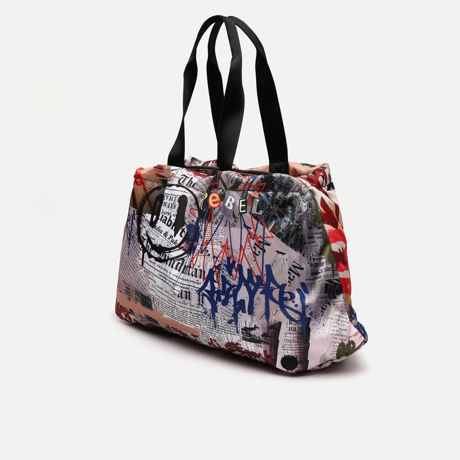 Menphis-2 bolso de hombro grande de nylon reciclado ED. - Image 2