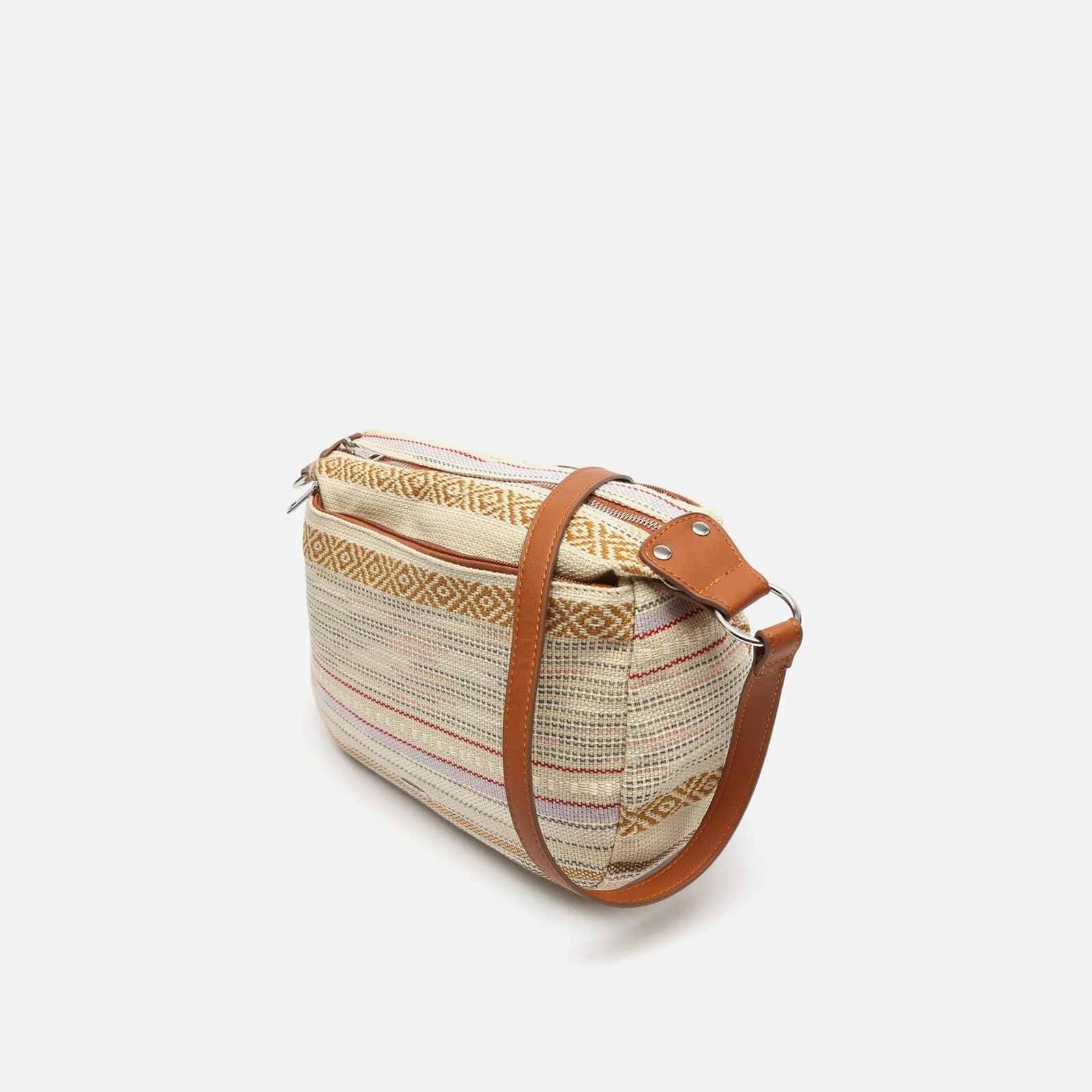 Mica bolso bandolera con estampado jacquard - Image 2