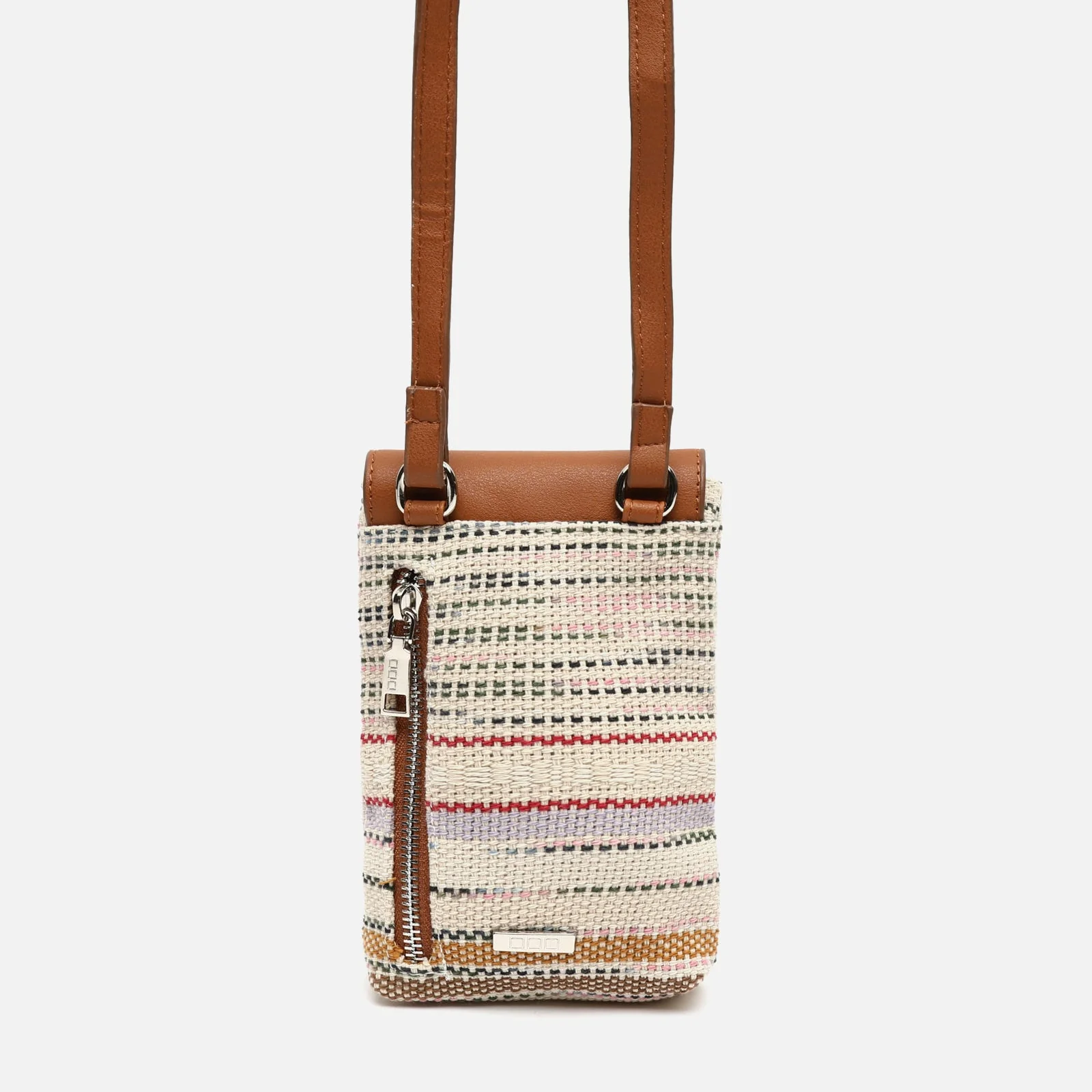Micus bolso bandolera mini para móvil con estampado jacquard - Image 3
