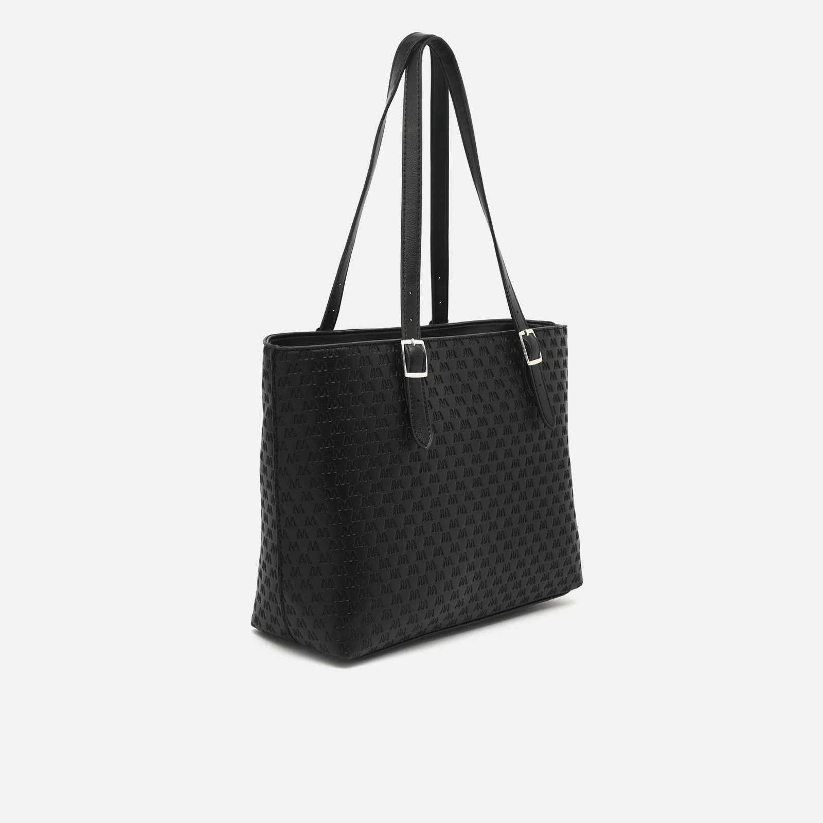 Misri bolso shopper grande con bolsillo para portátil (13") y estampado monogram - Image 8