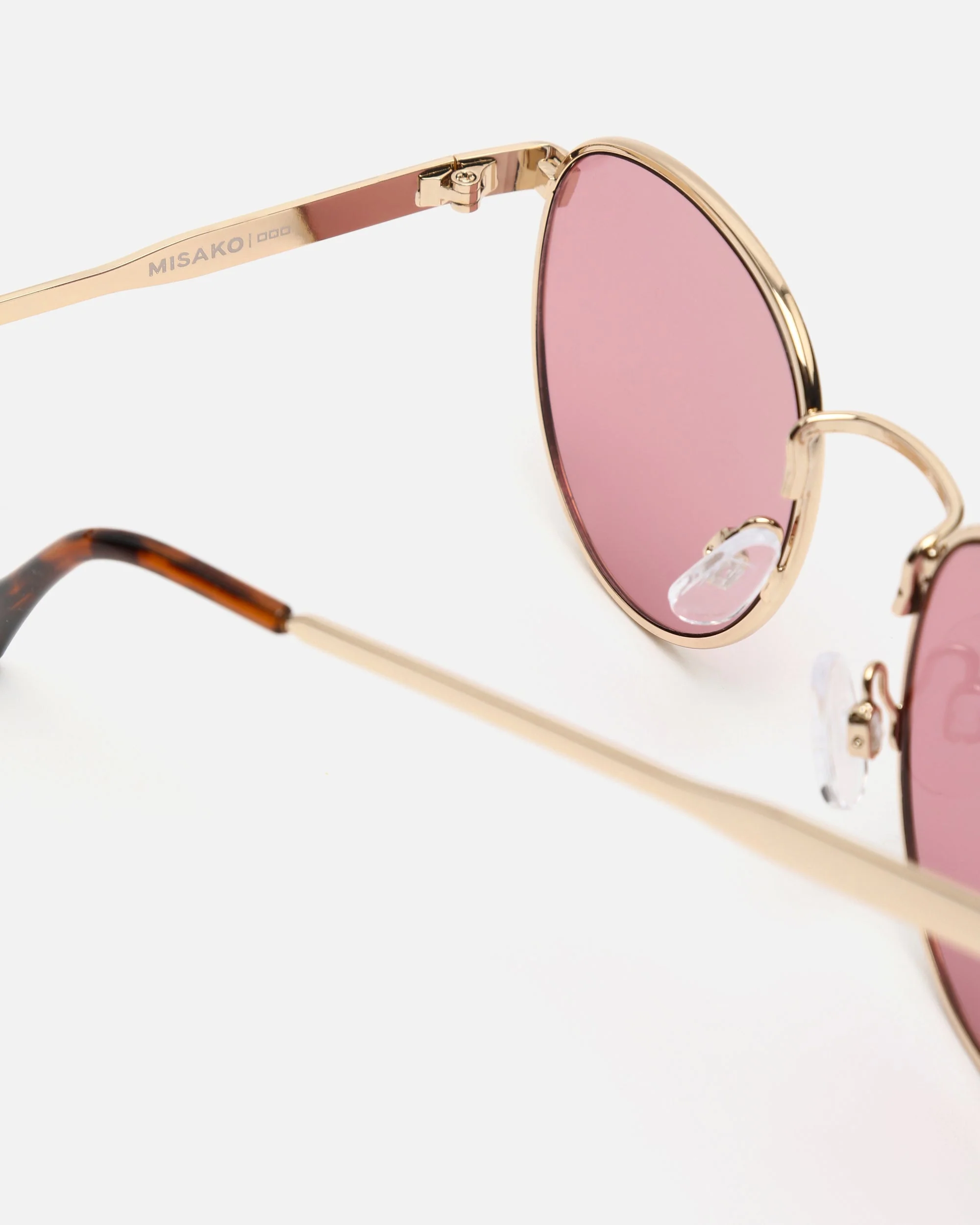 Momoka gafas de sol redondas con montura metálica - Image 3