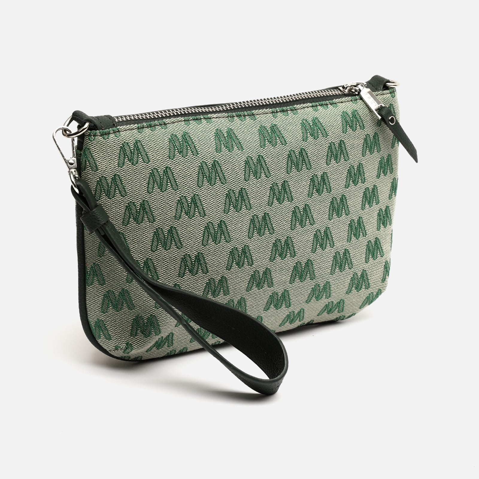 Mongra bolso bandolera pequeño con asa de mano y estampado monogram ED. - Image 11
