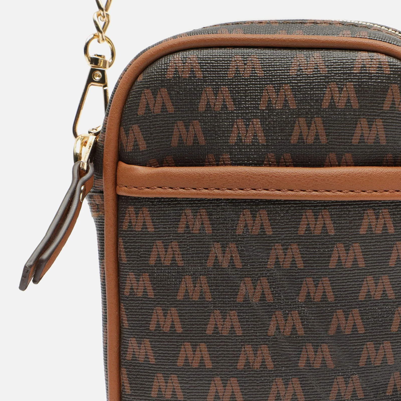 Monograms bolso bandolera mini para móvil con estampado monogram - Image 5