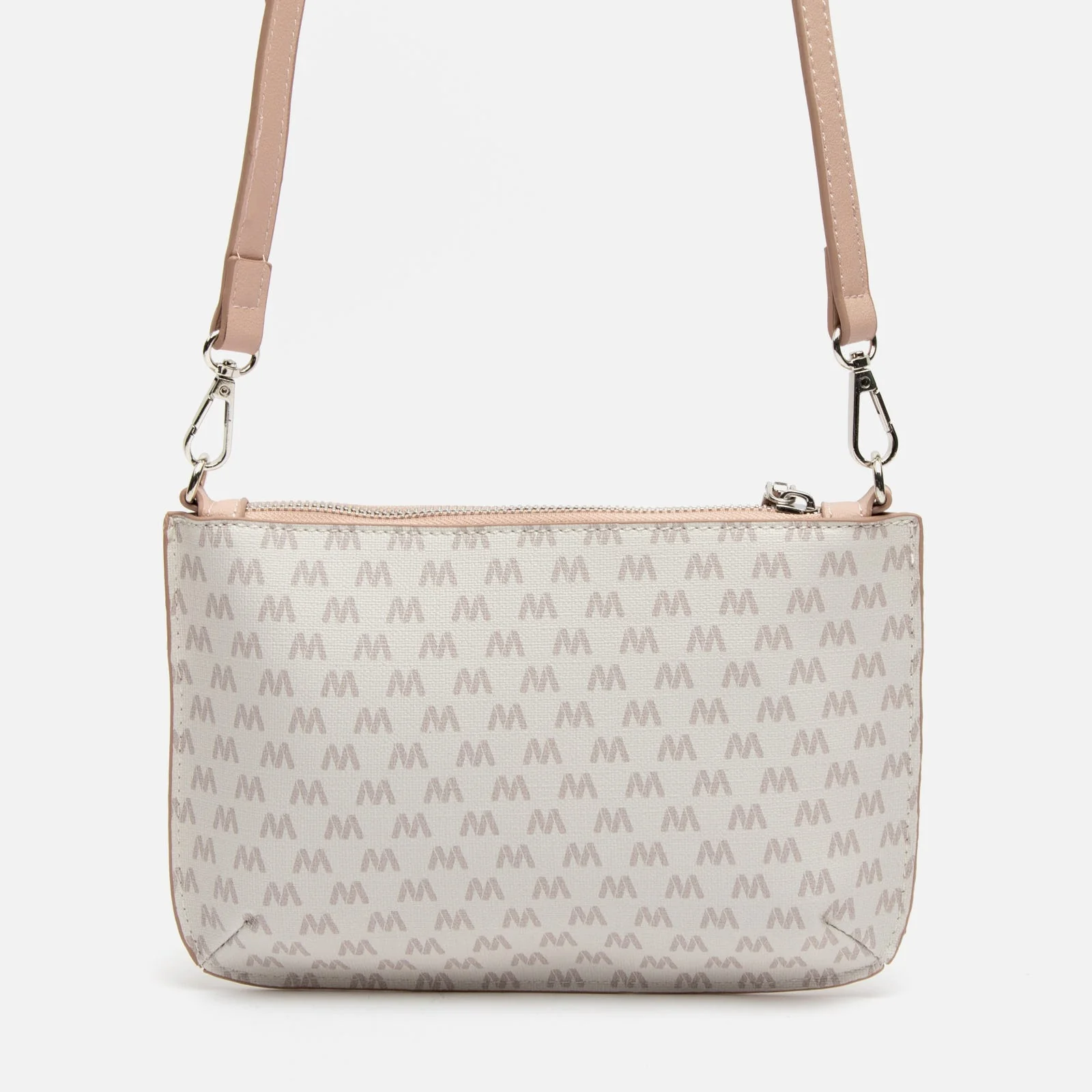 Monogri bolso bandolera pequeño con asa de mano y estampado monogram ED. - Image 3