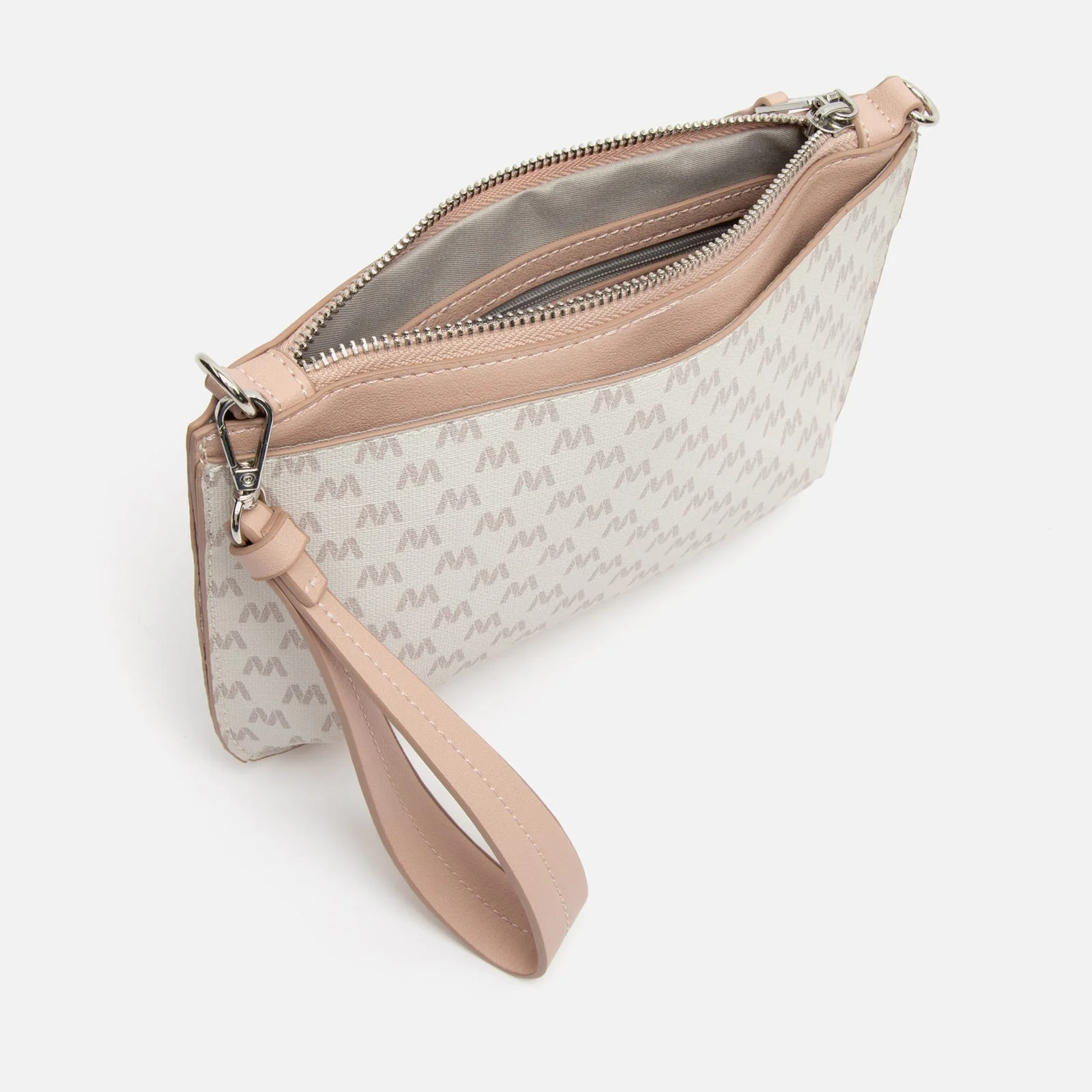 Monogri bolso bandolera pequeño con asa de mano y estampado monogram ED. - Image 5