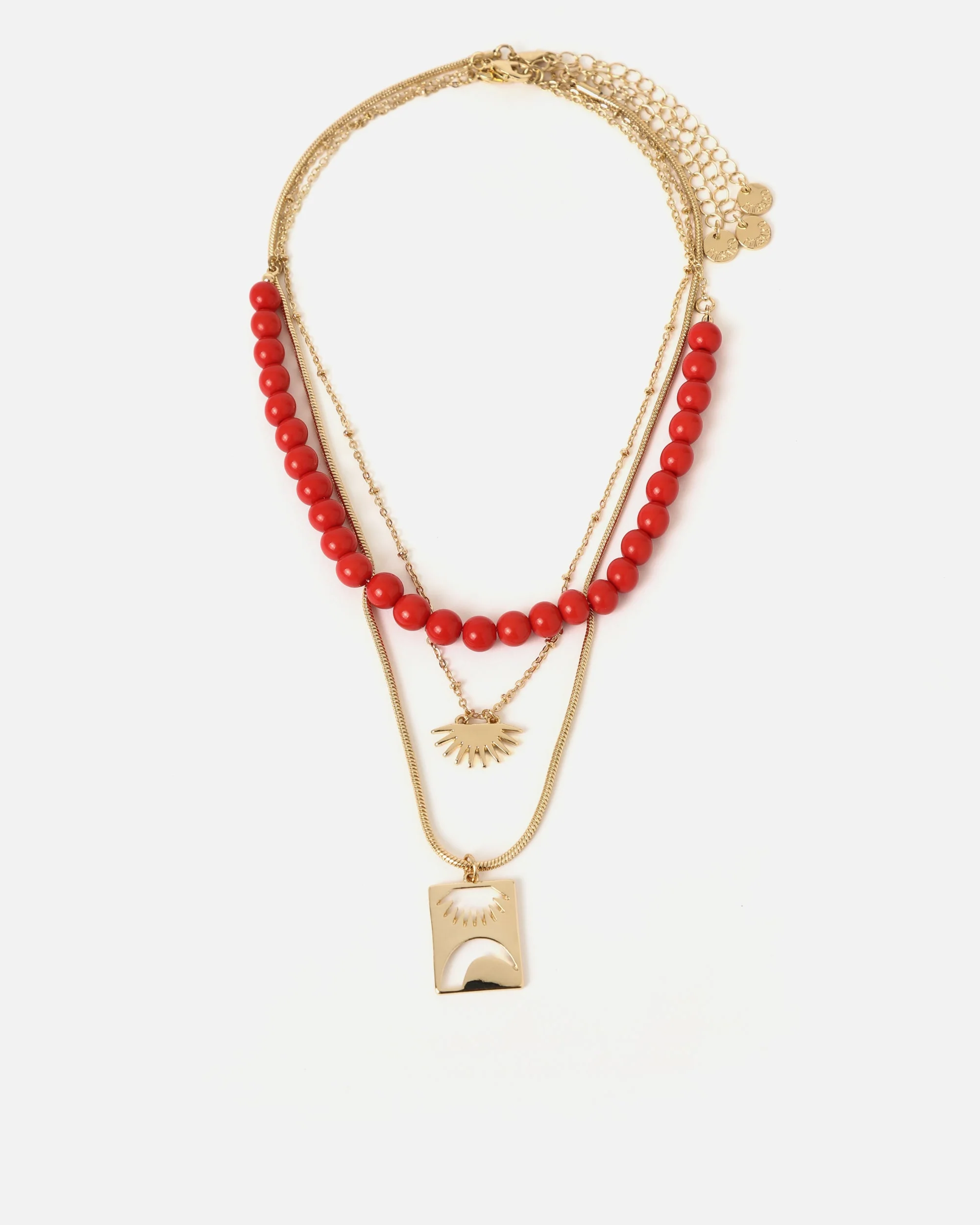 Murad conjunto de collares con colgantes ED.