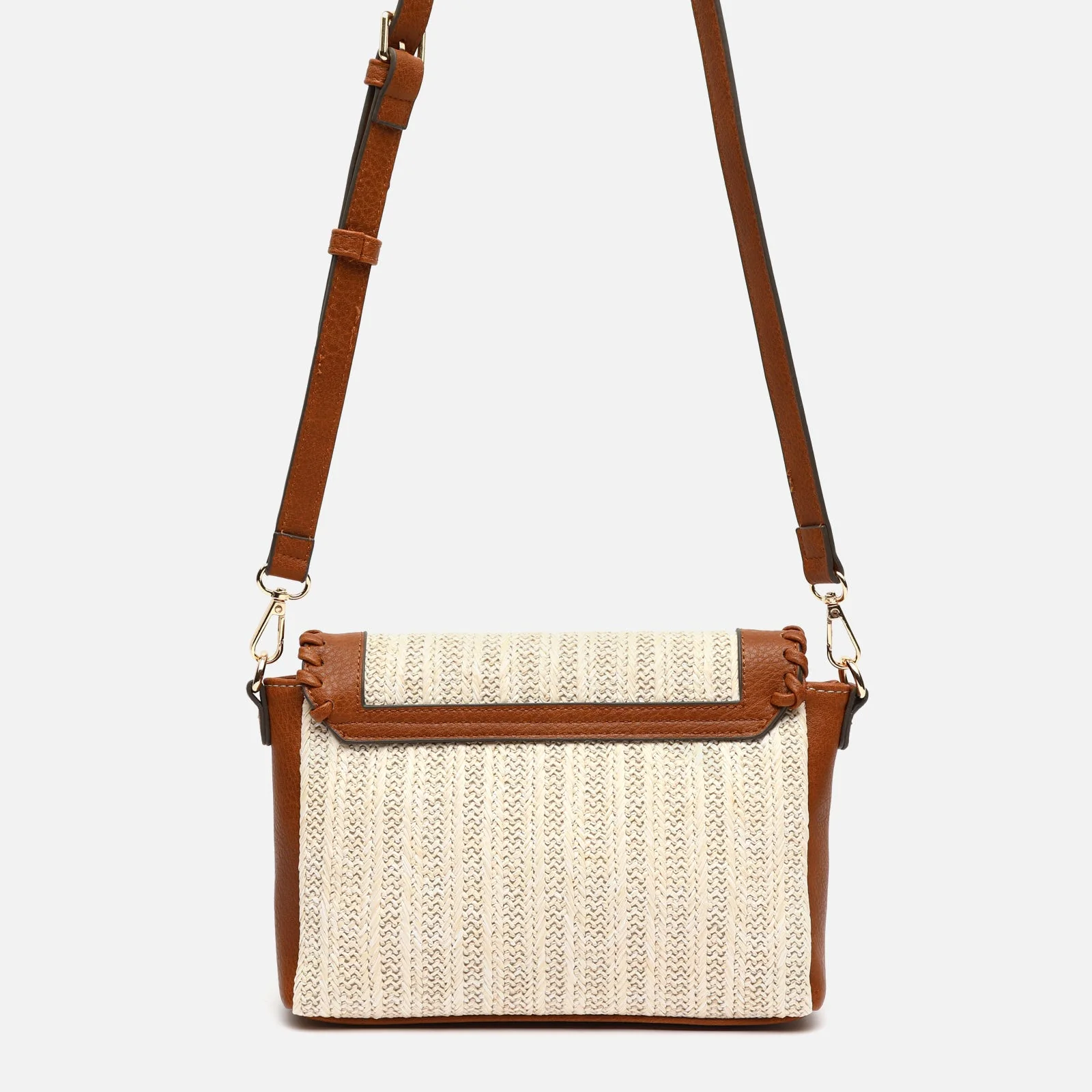 Nika bolso bandolera pequeño efecto rafia ED. - Image 4
