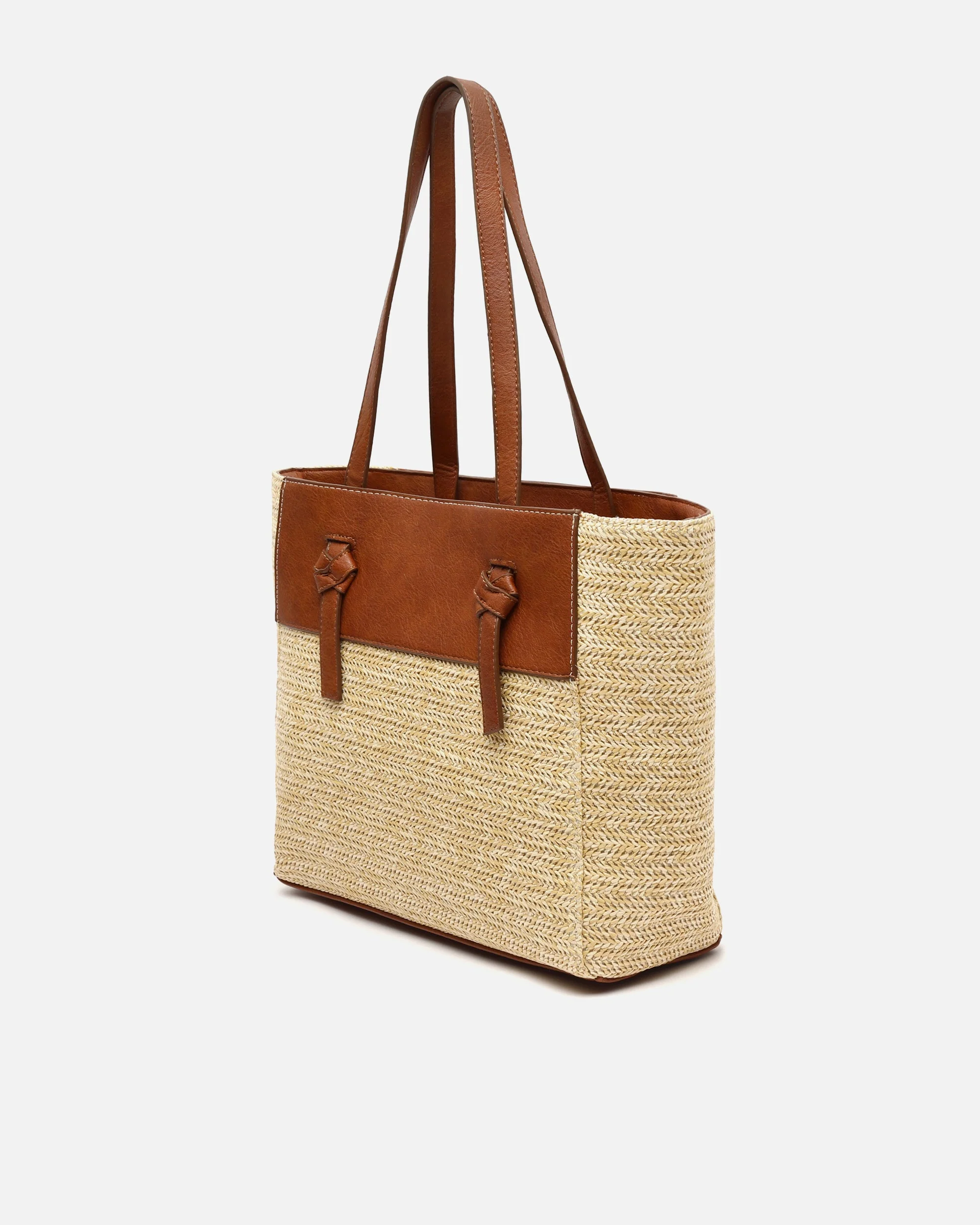 Not bolso shopper efecto rafia - Image 2