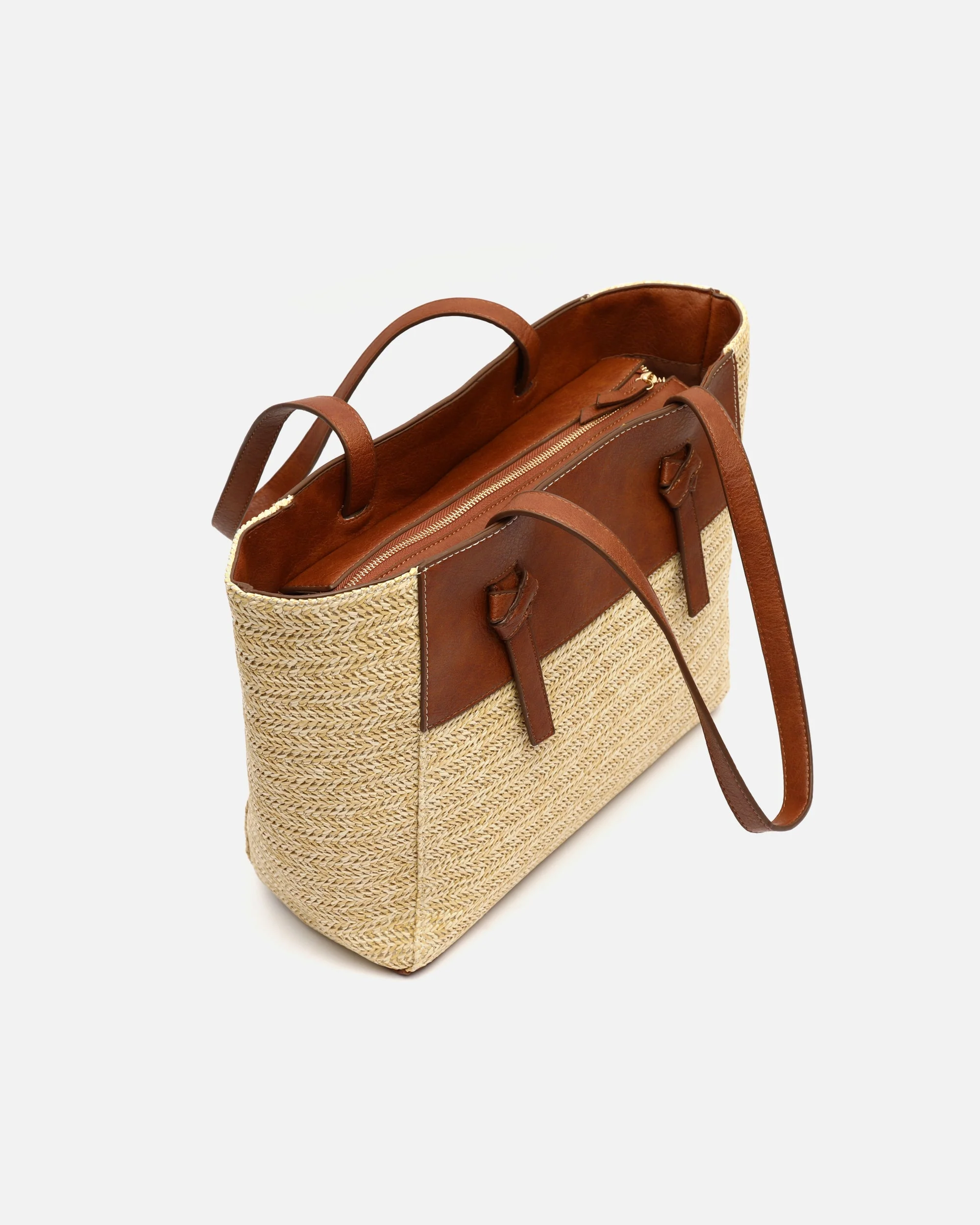 Not bolso shopper efecto rafia - Image 4