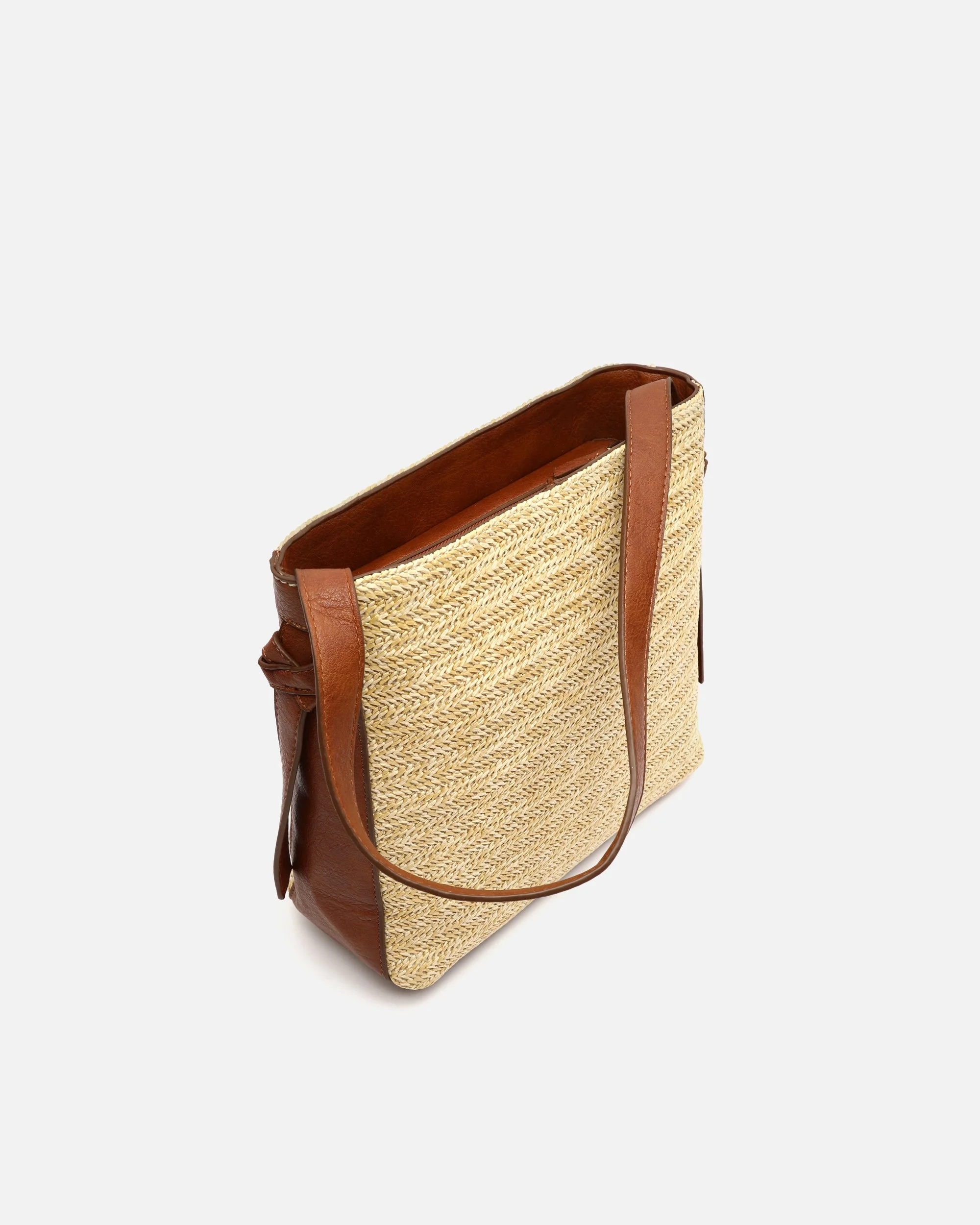 Noti bolso hobo efecto rafia - Image 4