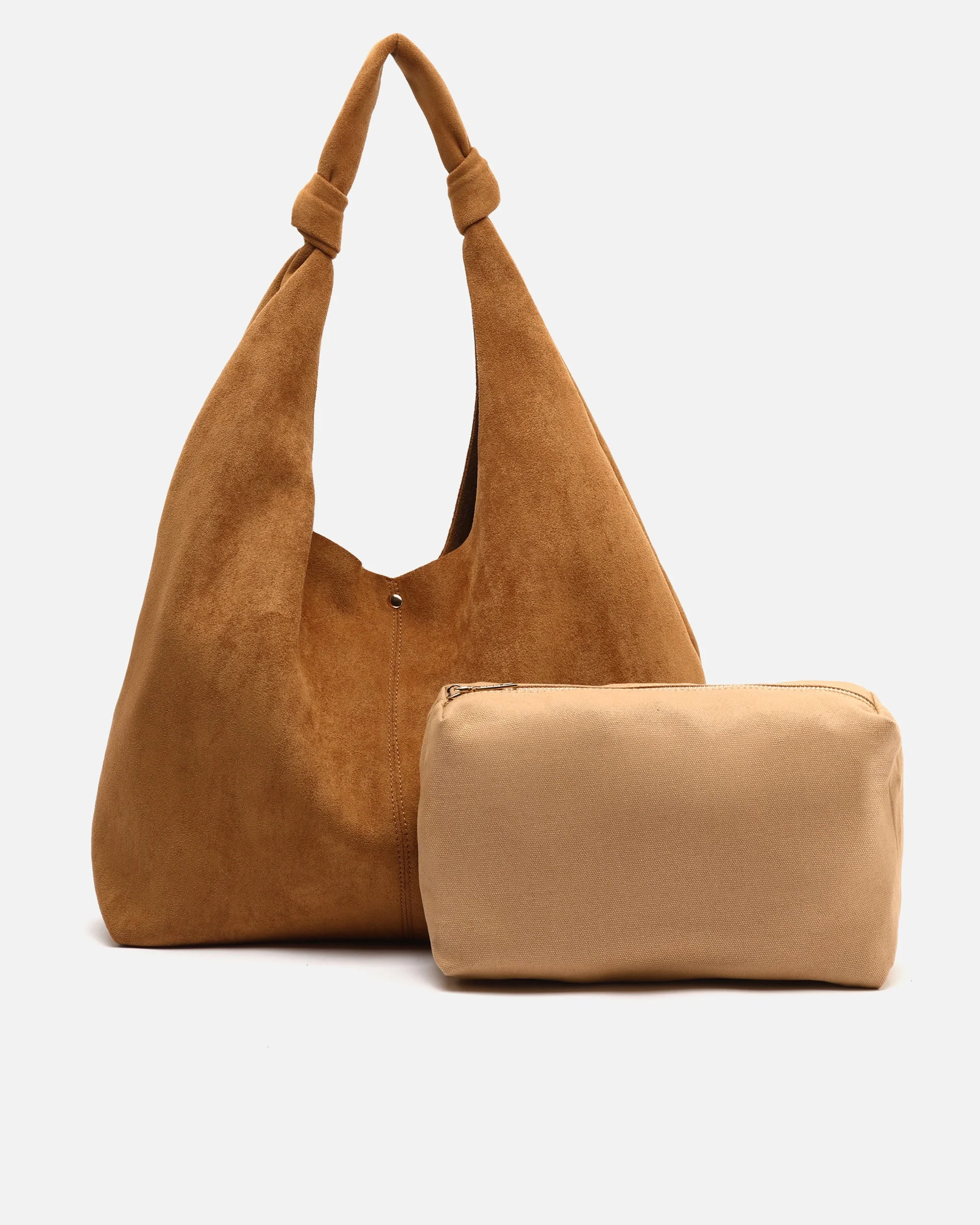 Pologi-1 bolso hobo grande efecto ante con neceser extraíble - Image 5