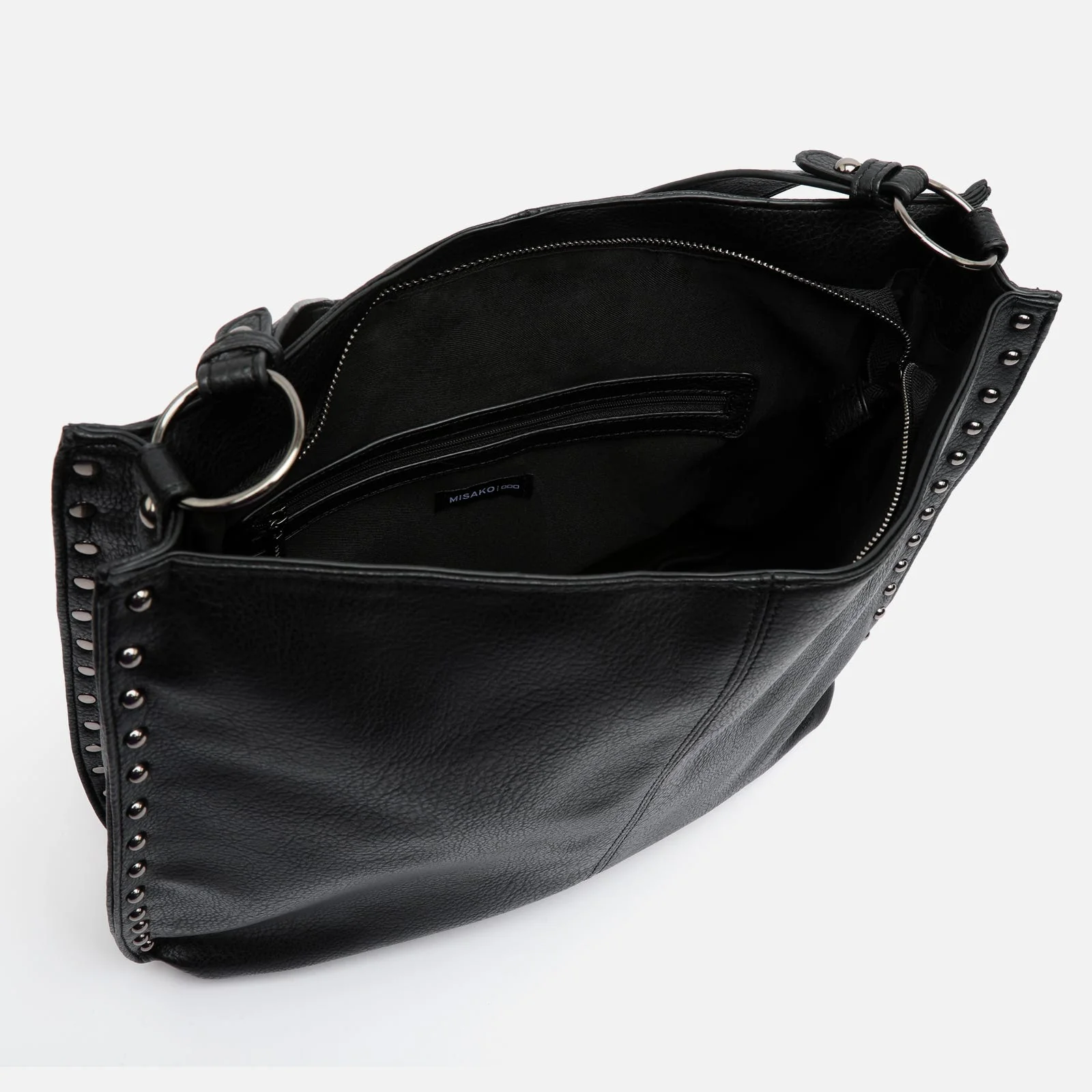 Prido bolso hobo grande con detalles metálicos - Image 26