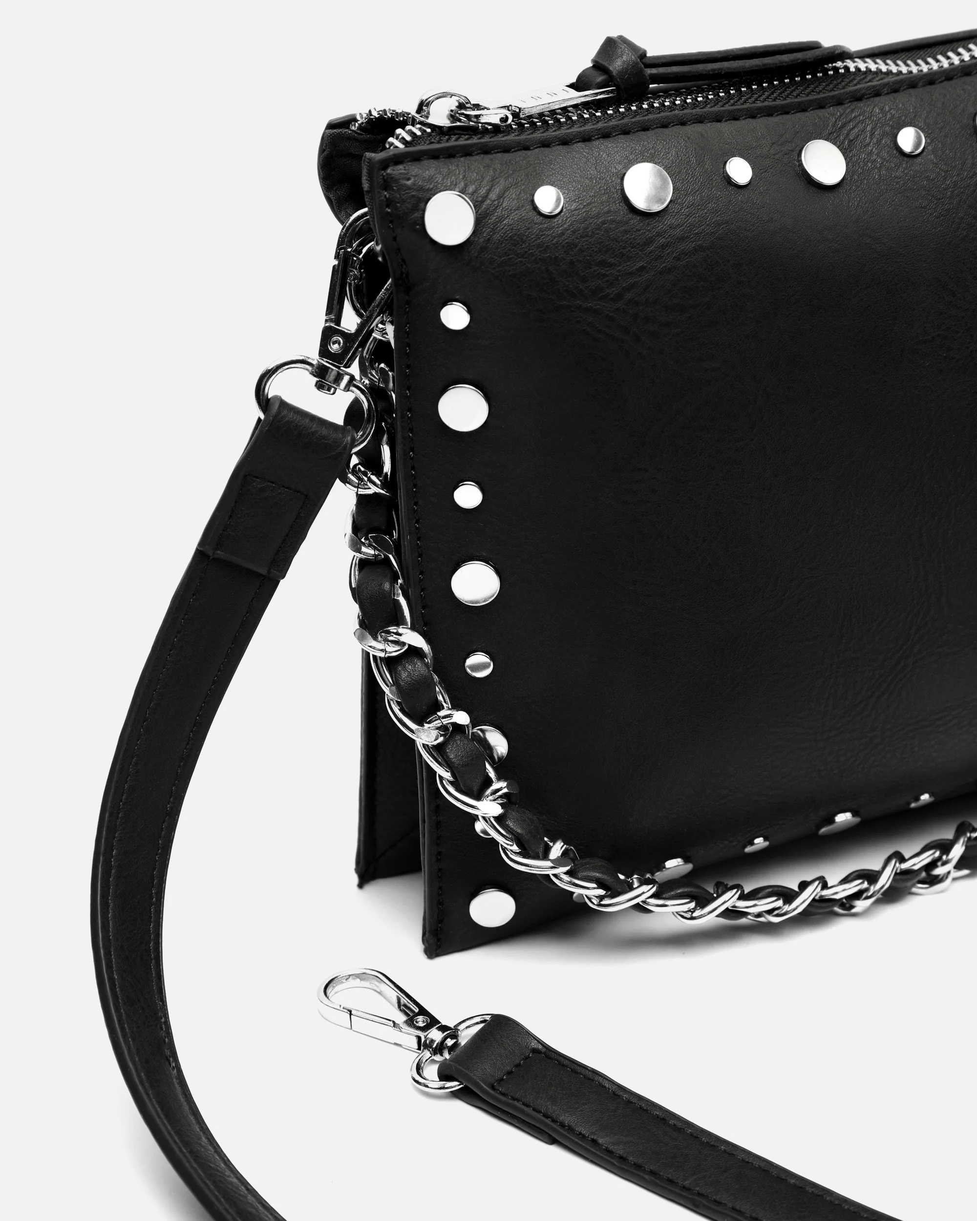 Rizu bolso bandolera pequeño con detalles metálicos - Image 3