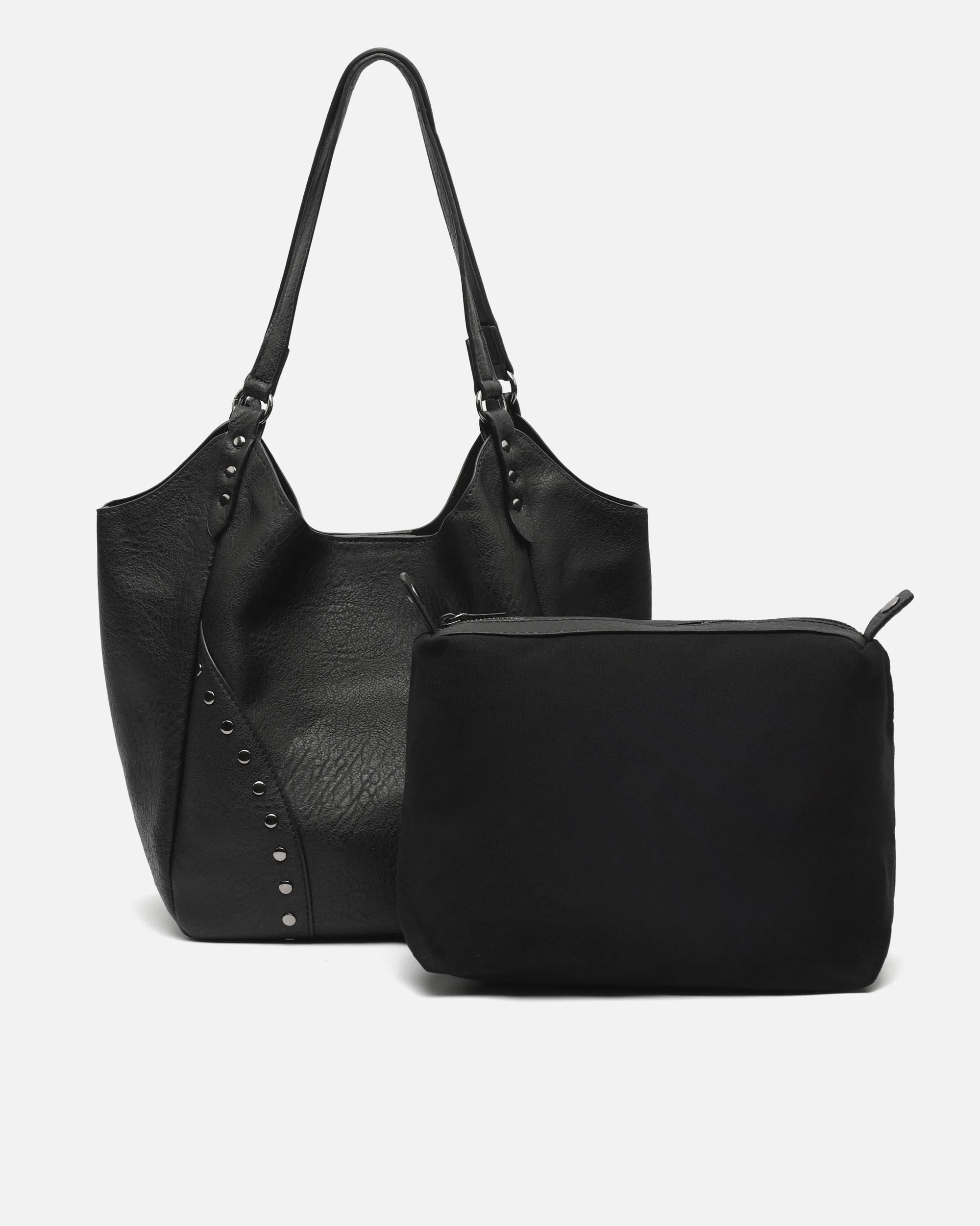 Serenity bolso de hombro con neceser extraíble y detalles metálicos - Image 15