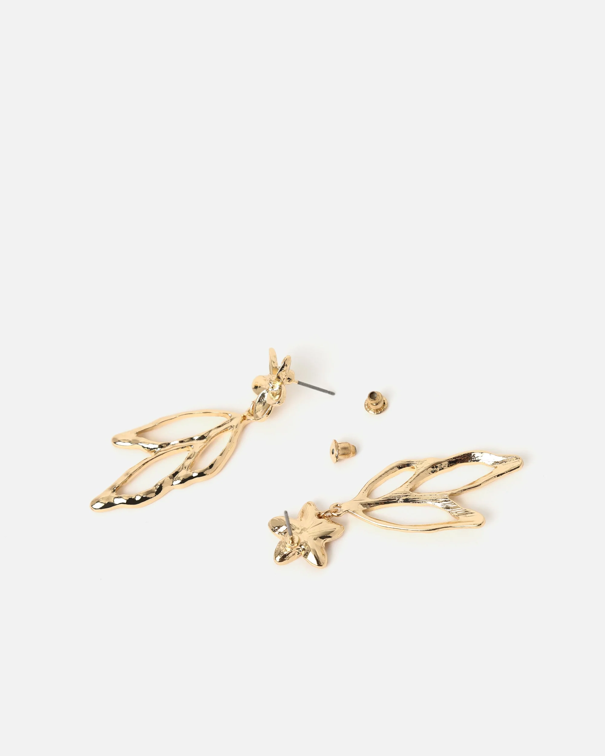 Shiro pendientes largo flor - Image 6