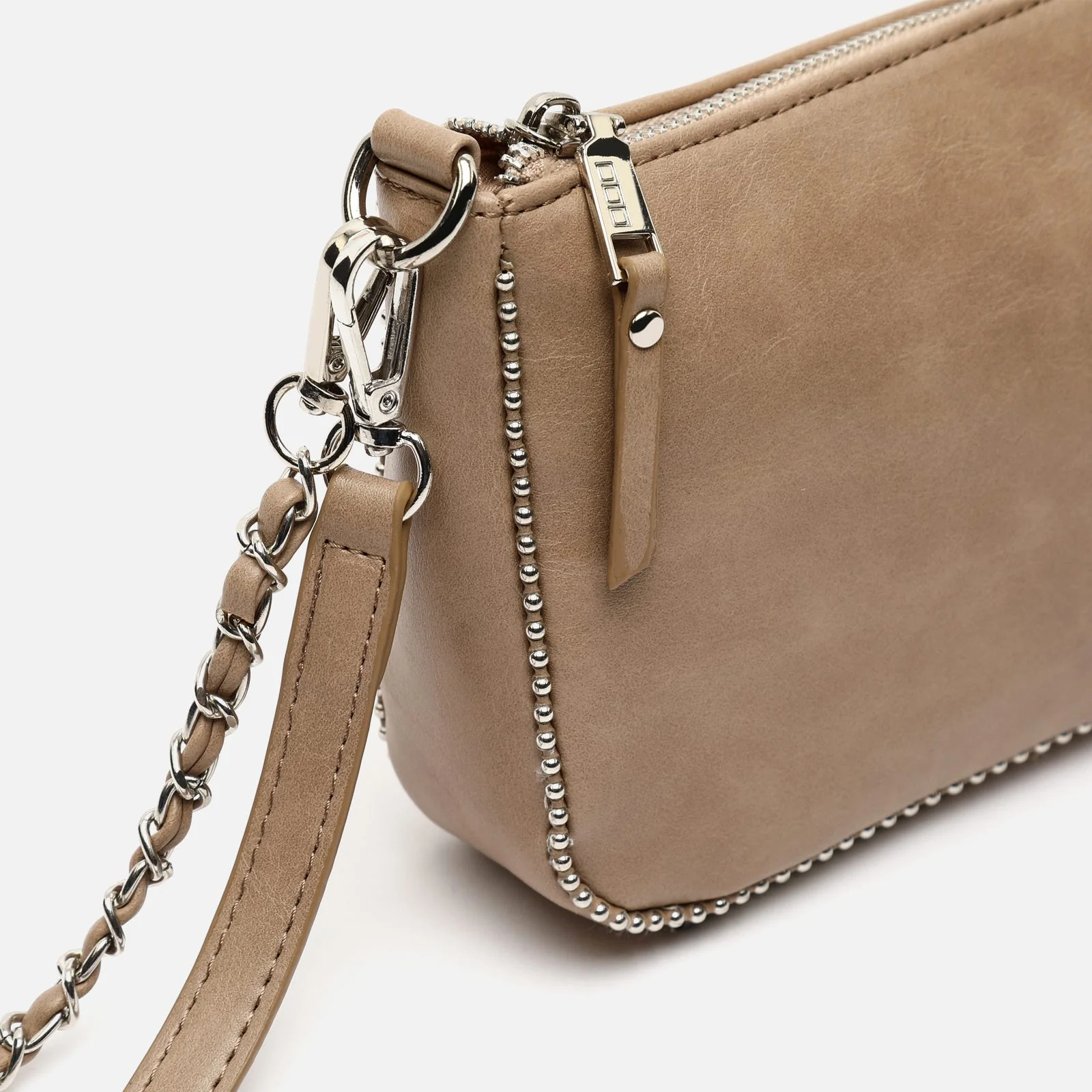 Sibila bolso de hombro pequeño con asa bandolera y detalles metálicos - Image 8