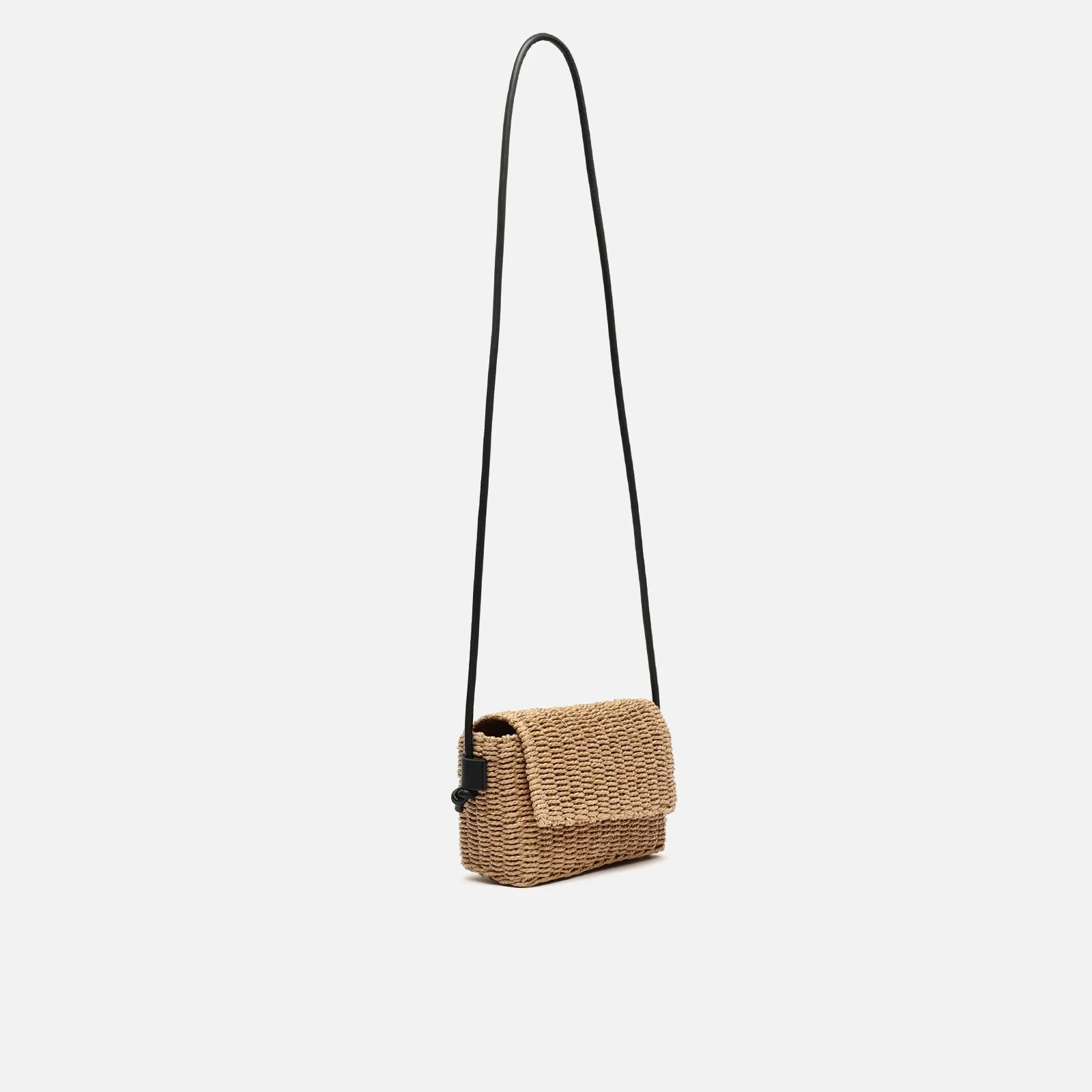 Tani bolso bandolera pequeño efecto rafia ED. - Image 3