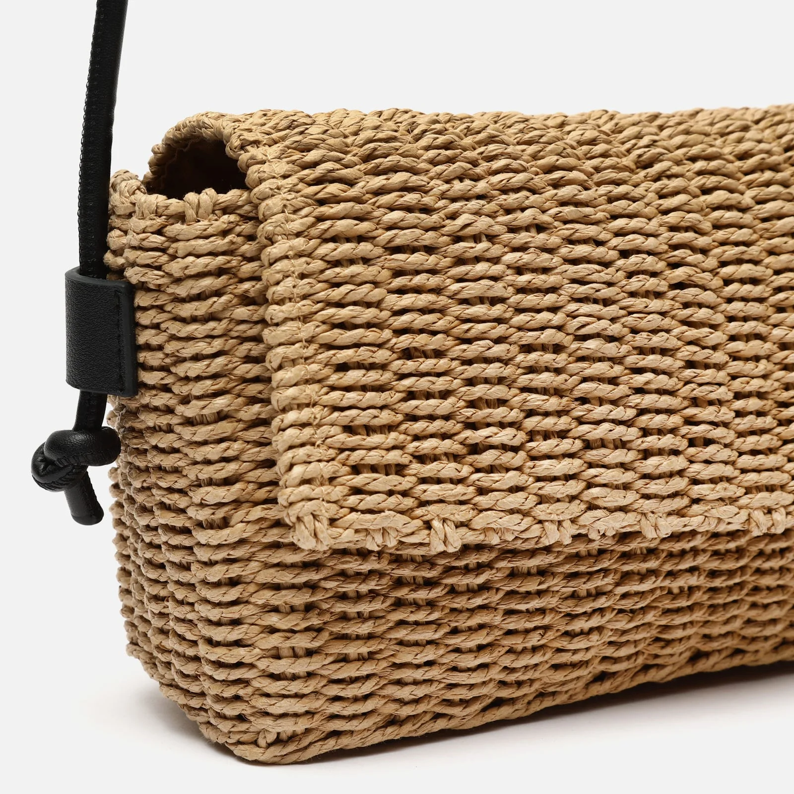 Tani bolso bandolera pequeño efecto rafia ED. - Image 5