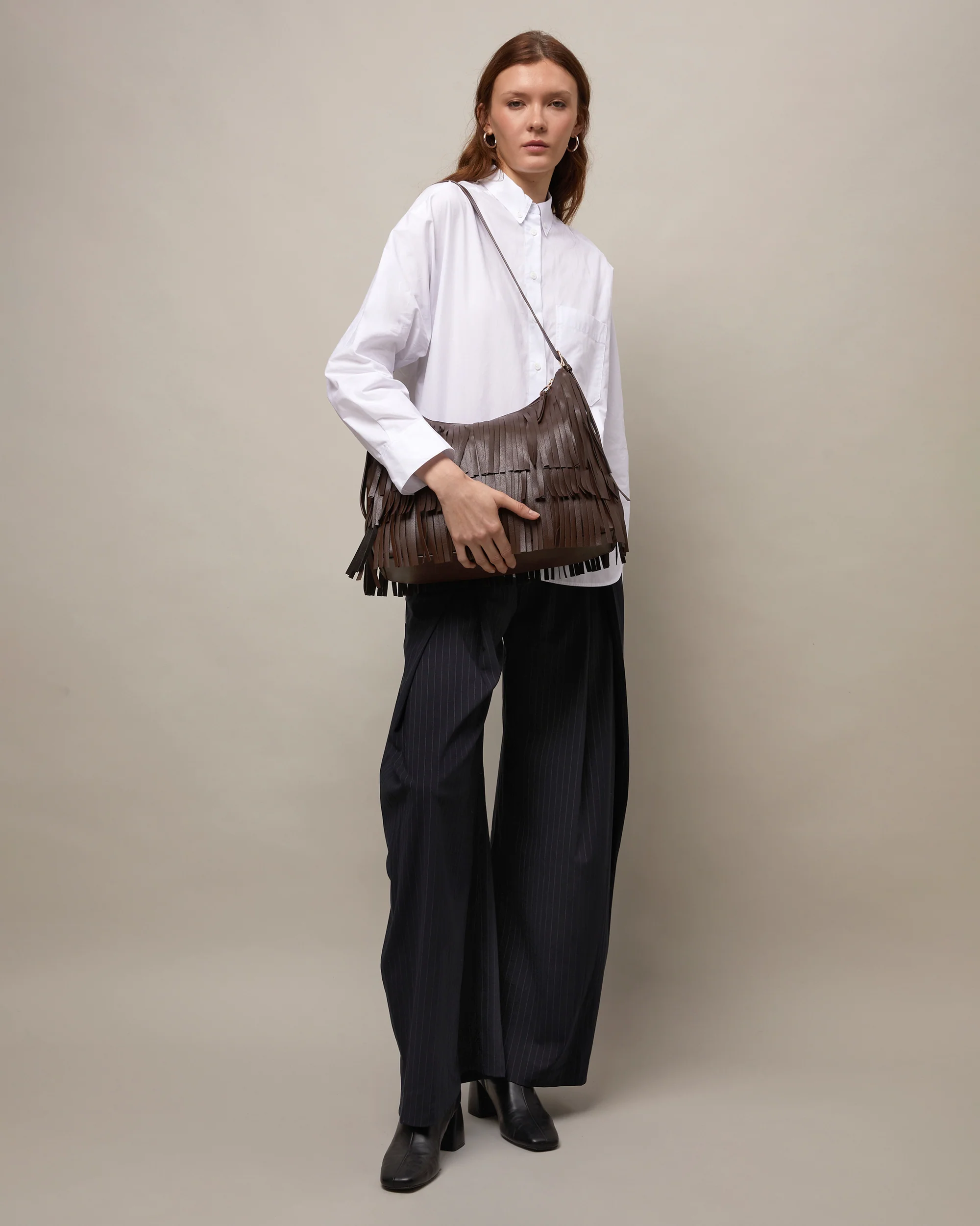 Tasel bolso de hombro con flecos - Image 10