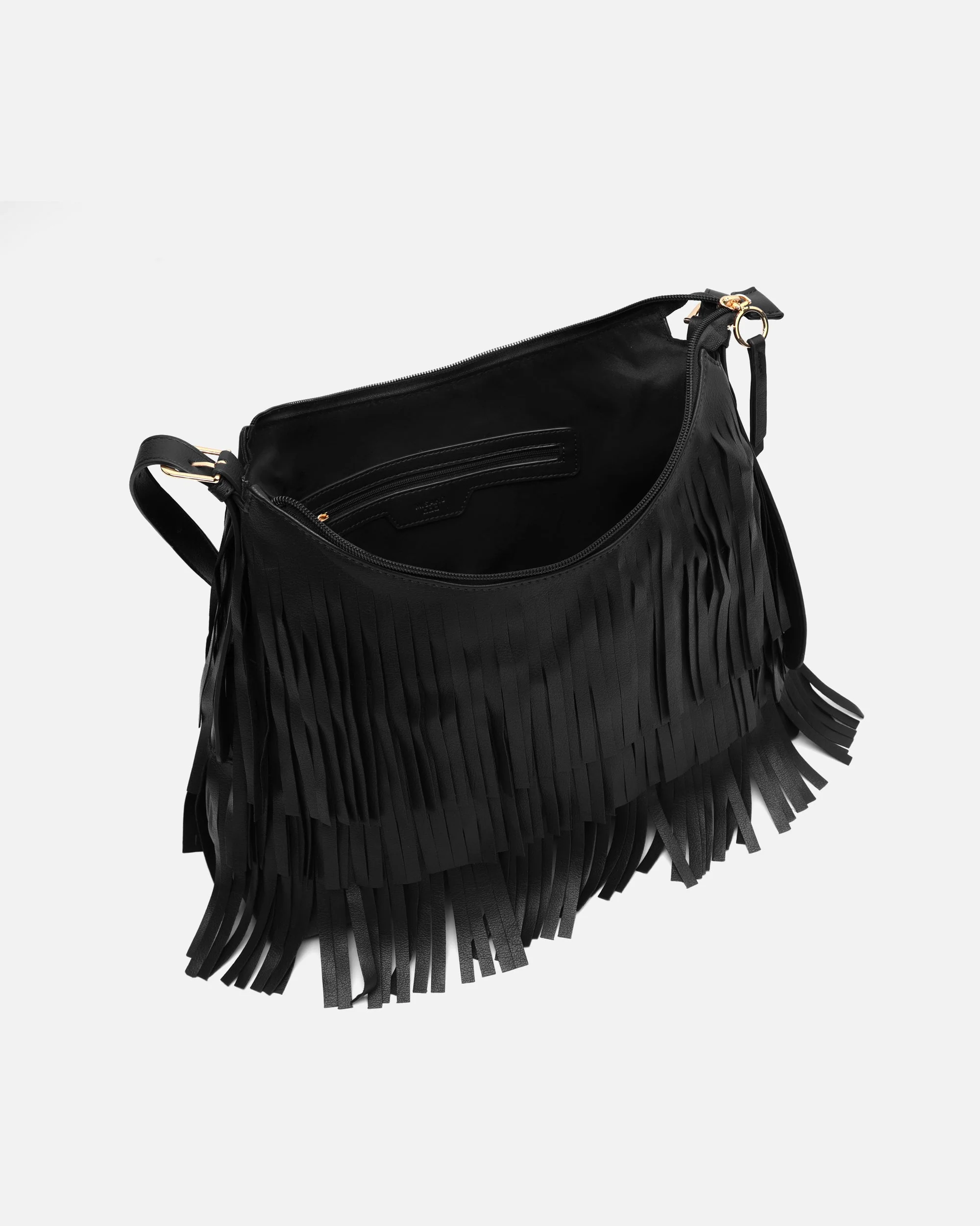 Tasel bolso de hombro con flecos - Image 7